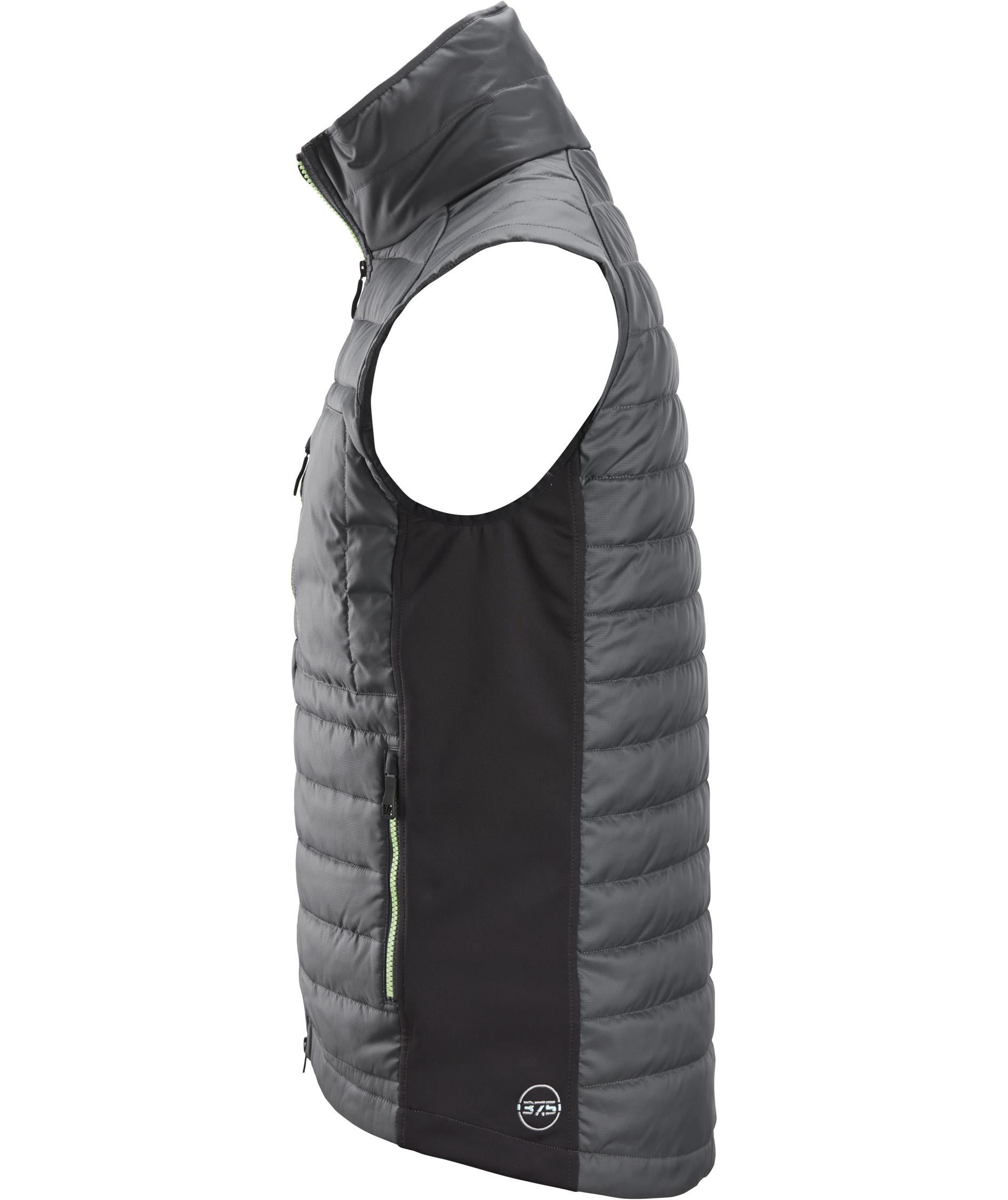 Snickers AllroundWork 37.5&reg; insulator vest, Steel Grey/Black, large image number 3