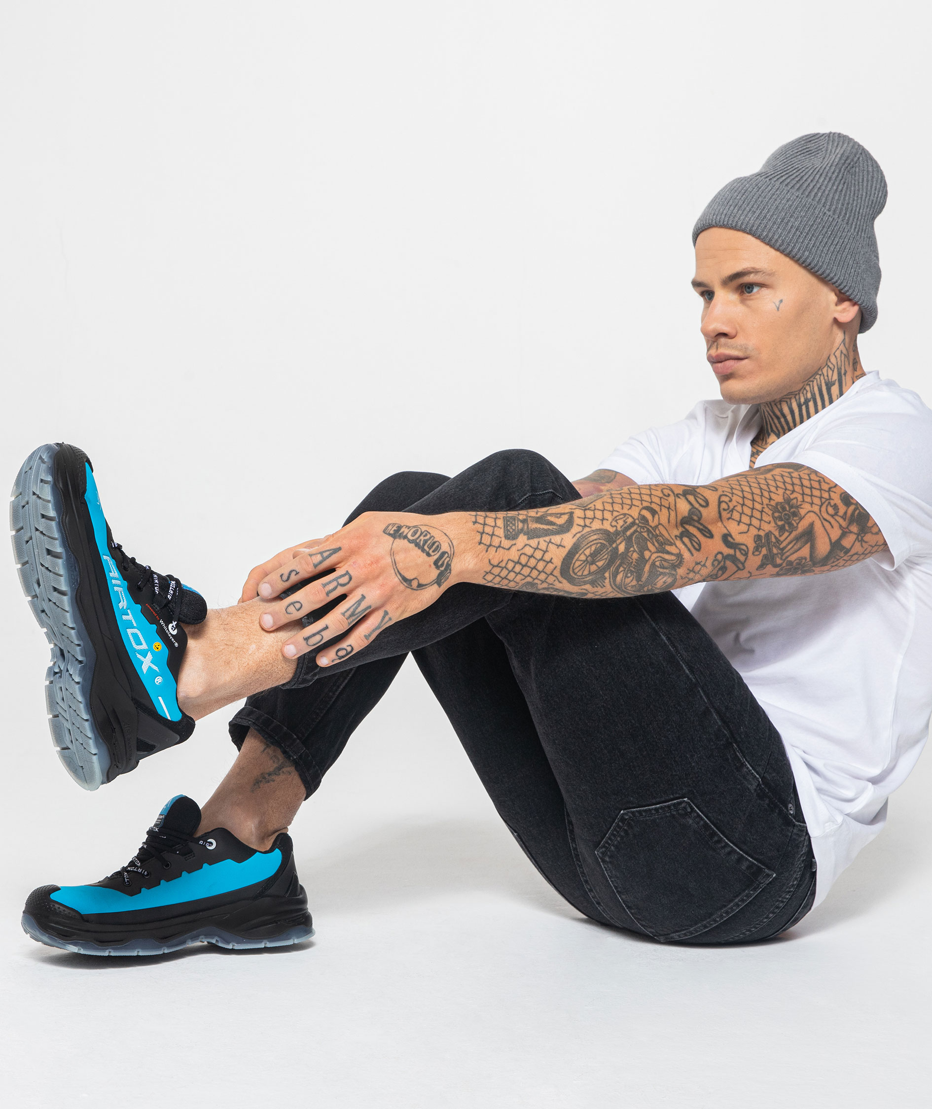 Airtox TX2 sikkerhedssko S3, Bl&aring;/Sort, large image number 13