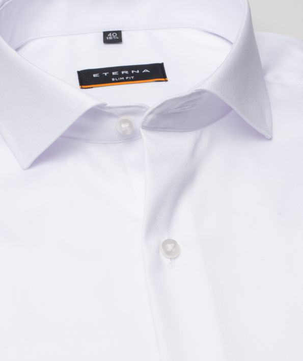 Eterna Cover Slim fit shirt, White, large image number 3