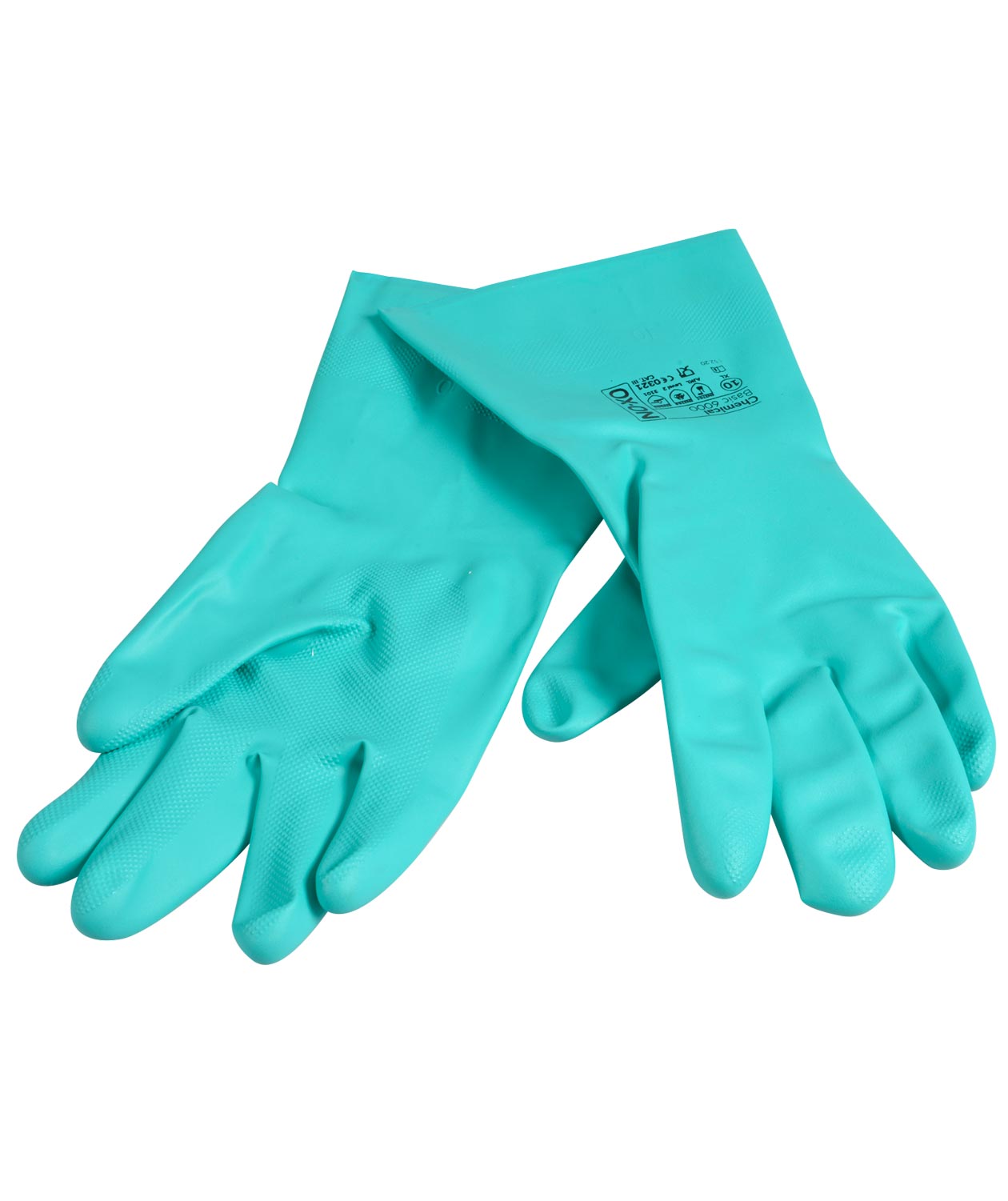 OX-ON Chemical Basic 6000 kemikaliebeskyttelseshandsker, Gr&oslash;n