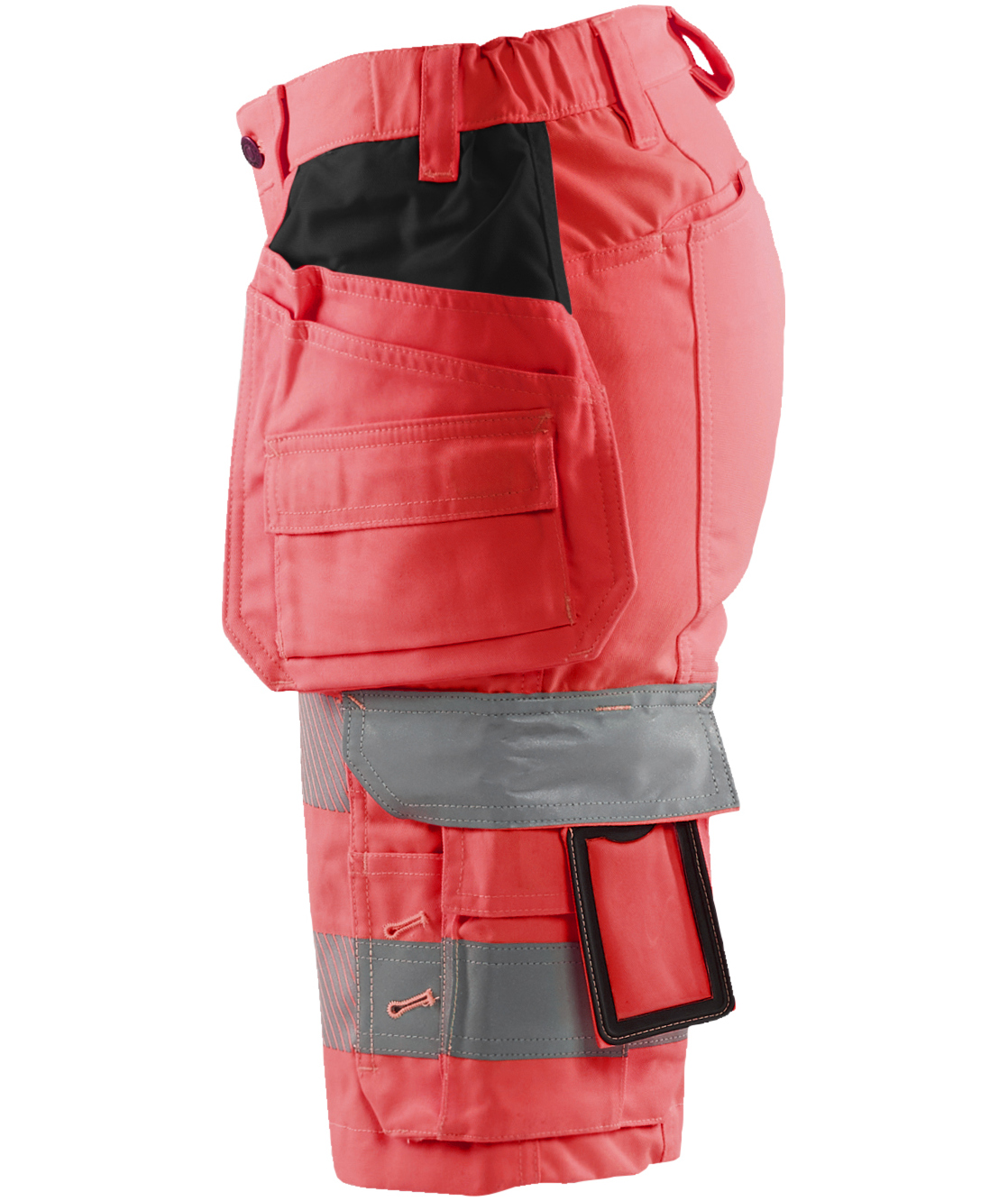 Bl&aring;kl&auml;der women's craftsman shorts, Hi-Vis Red, large image number 3