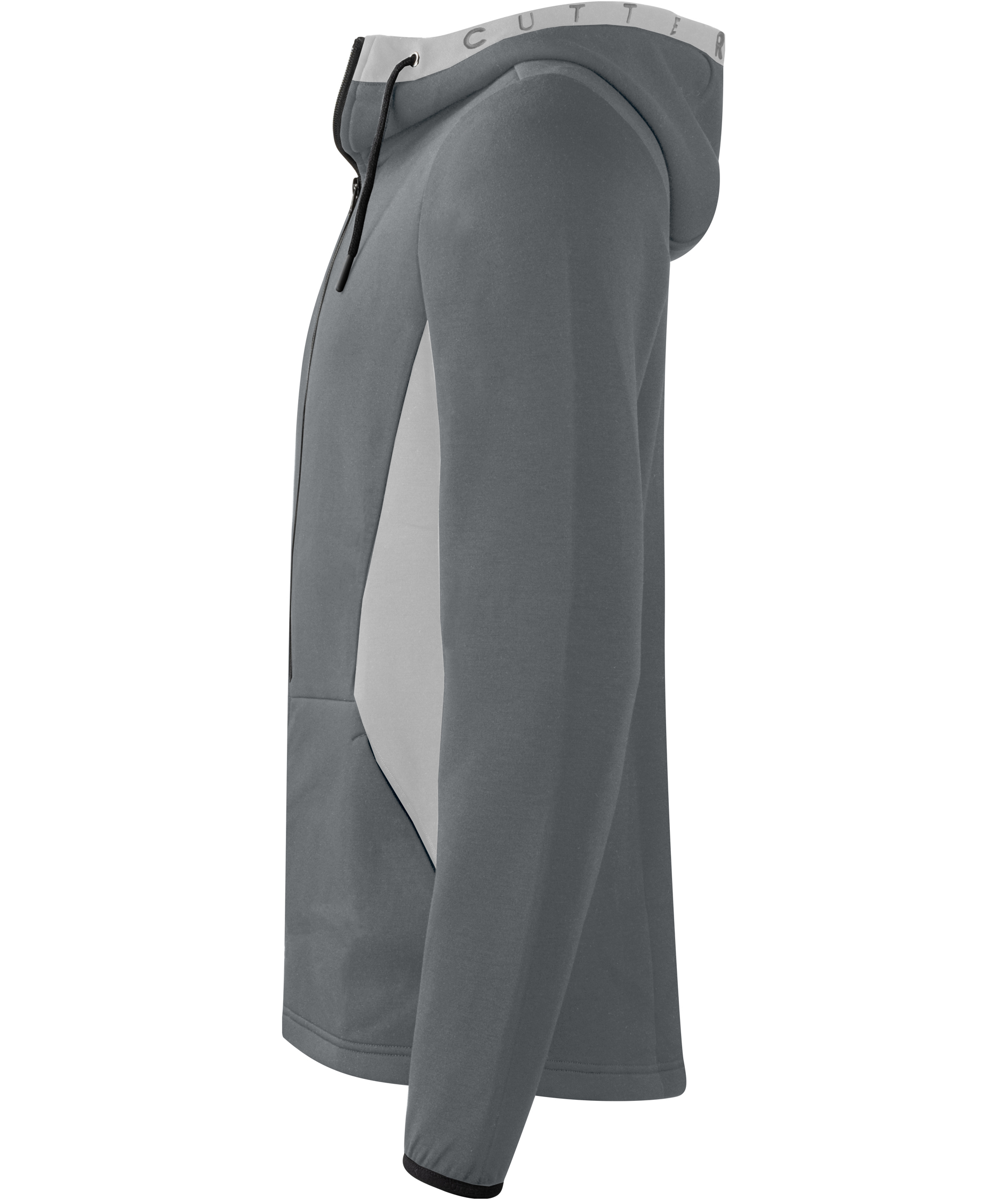 Cutter & Buck Pemberton hettegenser med glidel&aring;s, Pistol, large image number 3