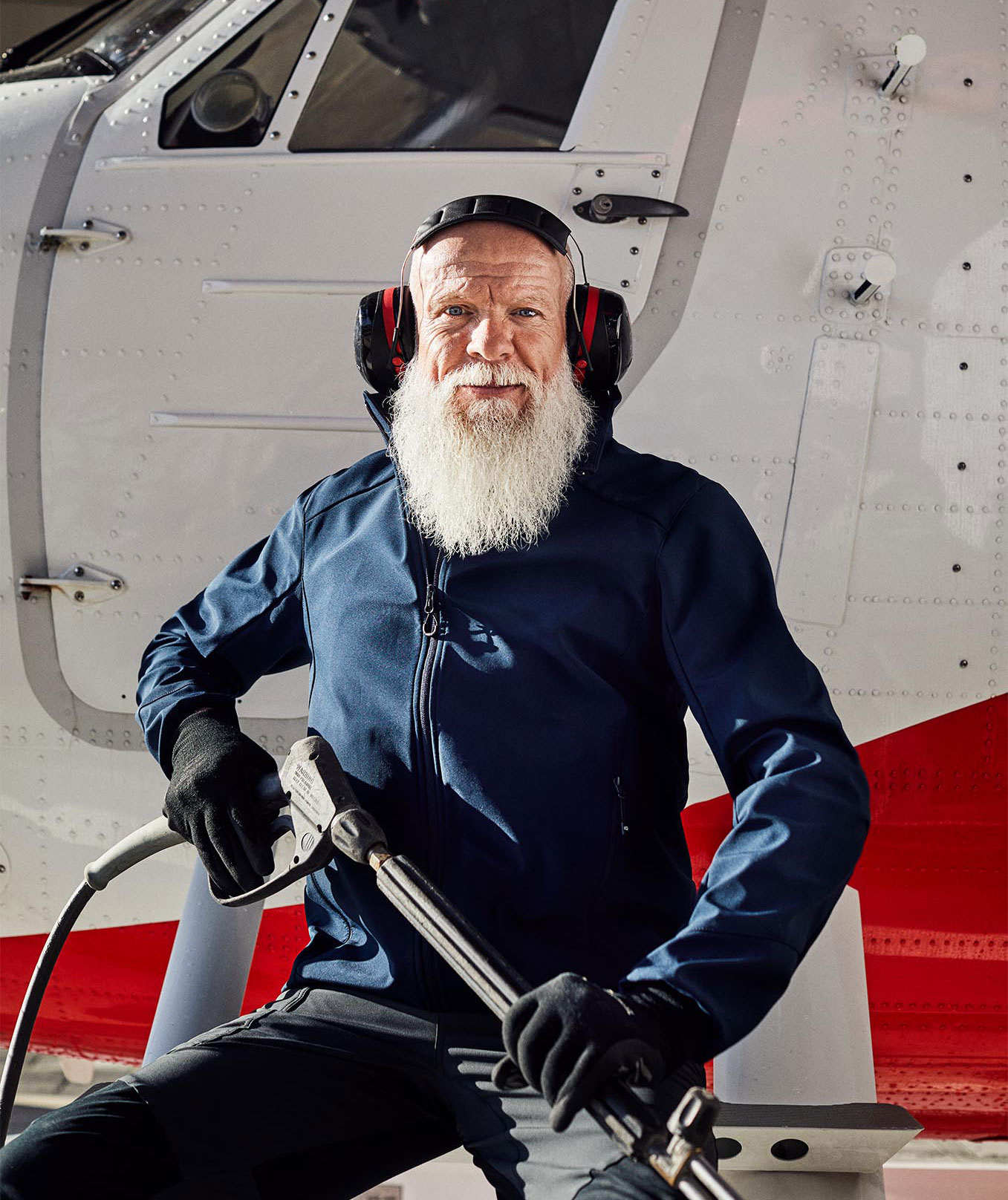 ID softshell jacket, Navy, large image number 3