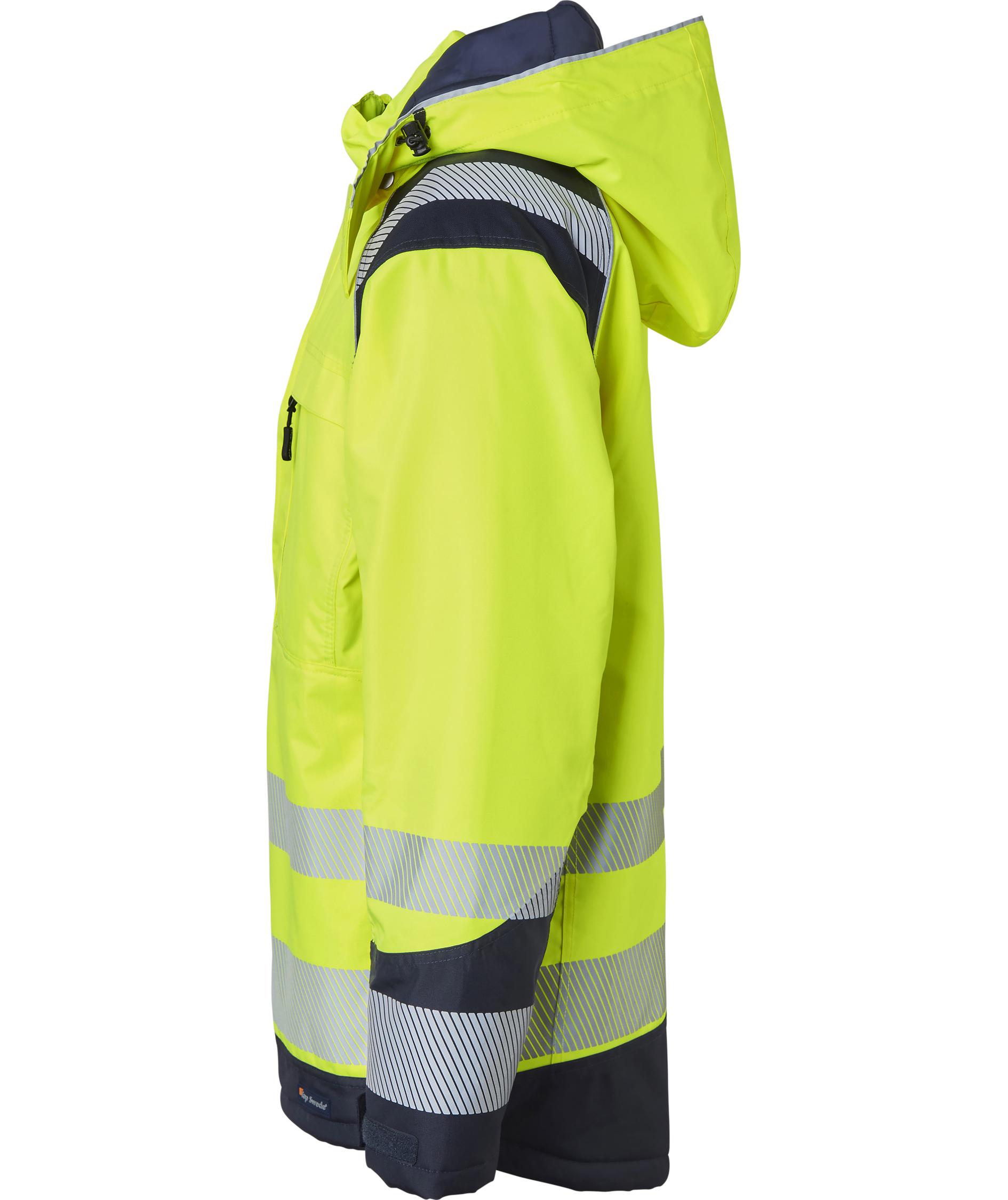Top Swede winter jacket 120, Hi-Vis Yellow/Navy, large image number 3
