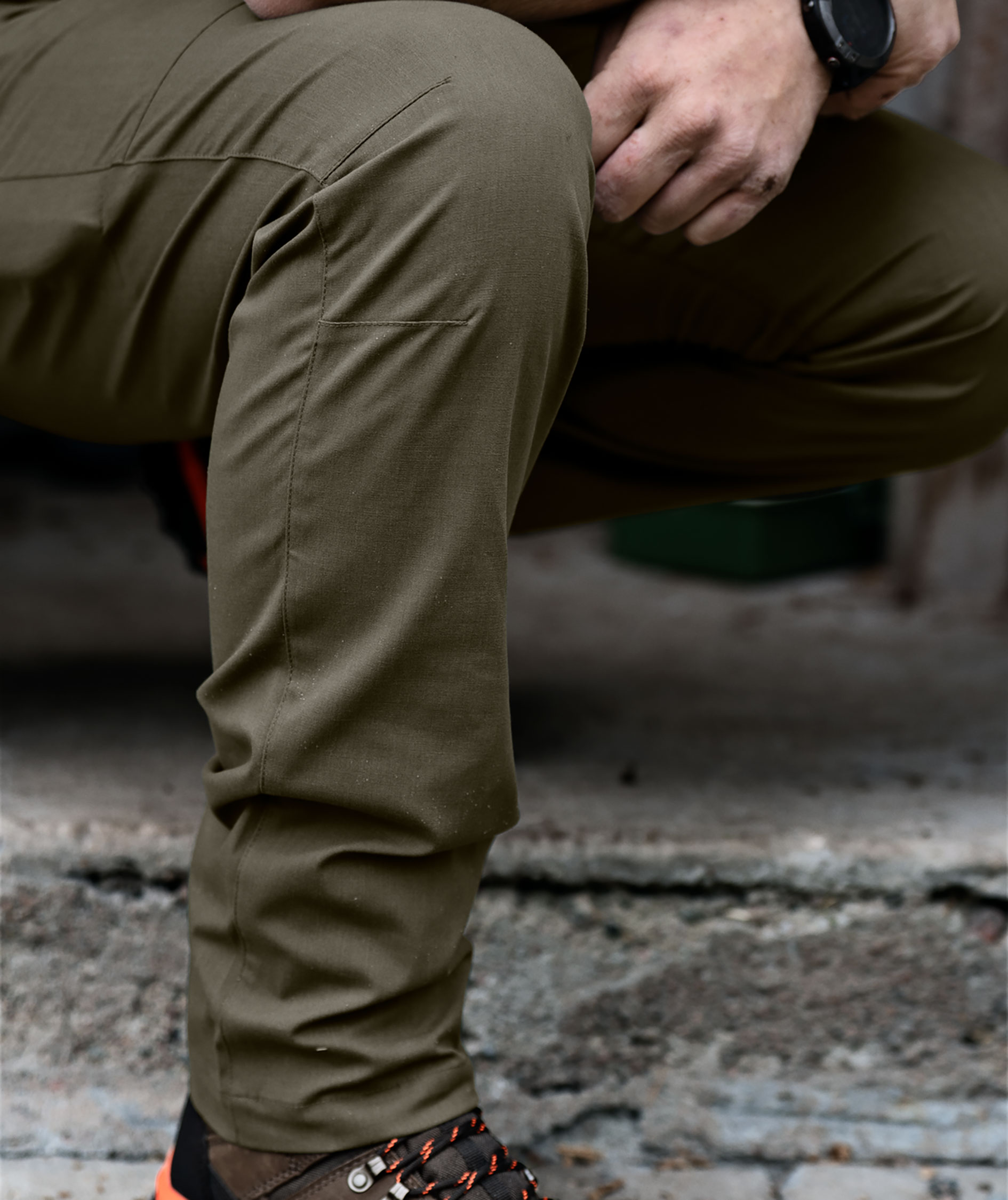 Seeland Beech trousers, Grape leaf, large image number 7