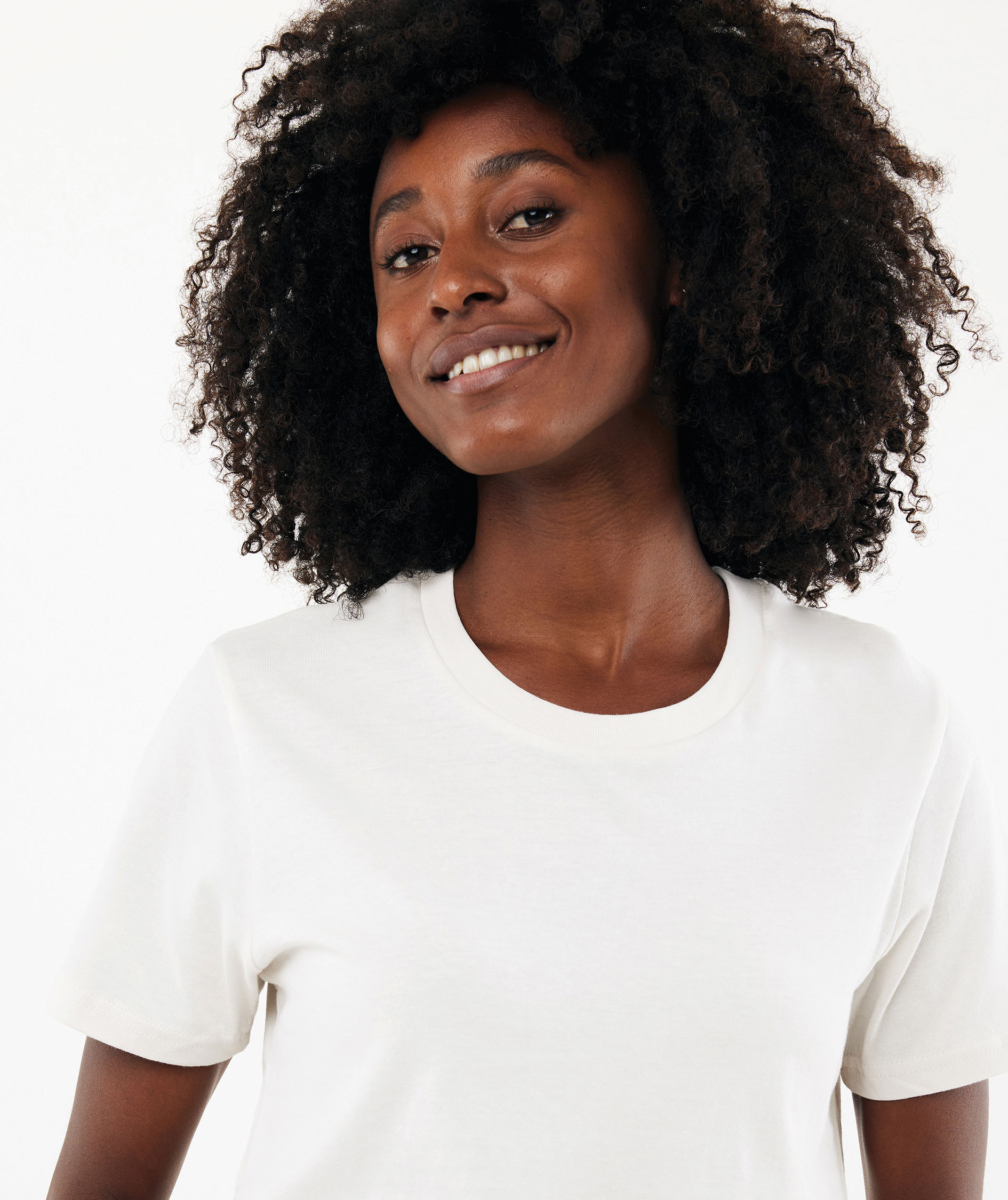 Iqoniq Brett T-shirt, Ivory White, large image number 5