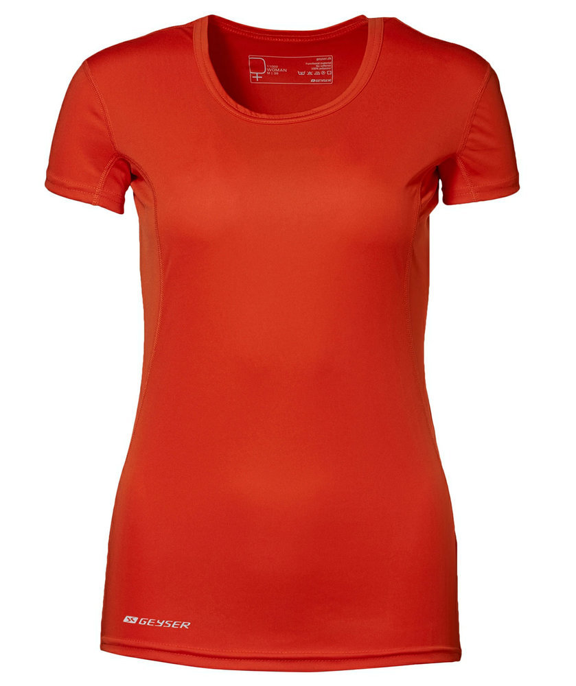 GEYSER Tr&auml;nings T-shirt Active dam, Orange