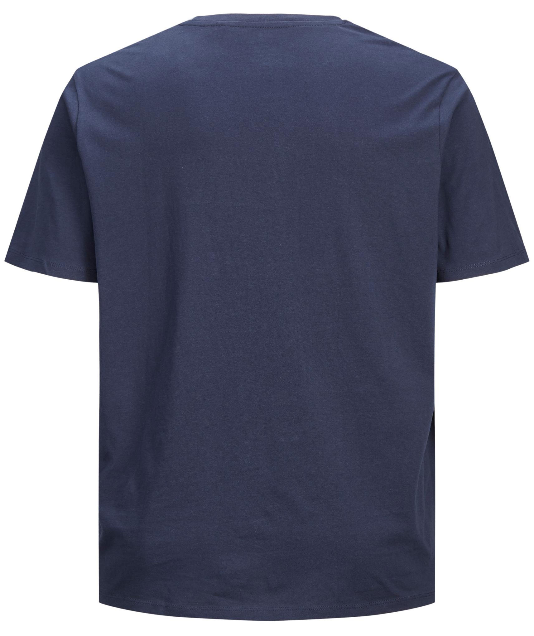 Jack & Jones JJEORGANIC Basic Plus Size T-shirt, Navy Blazer, large image number 2