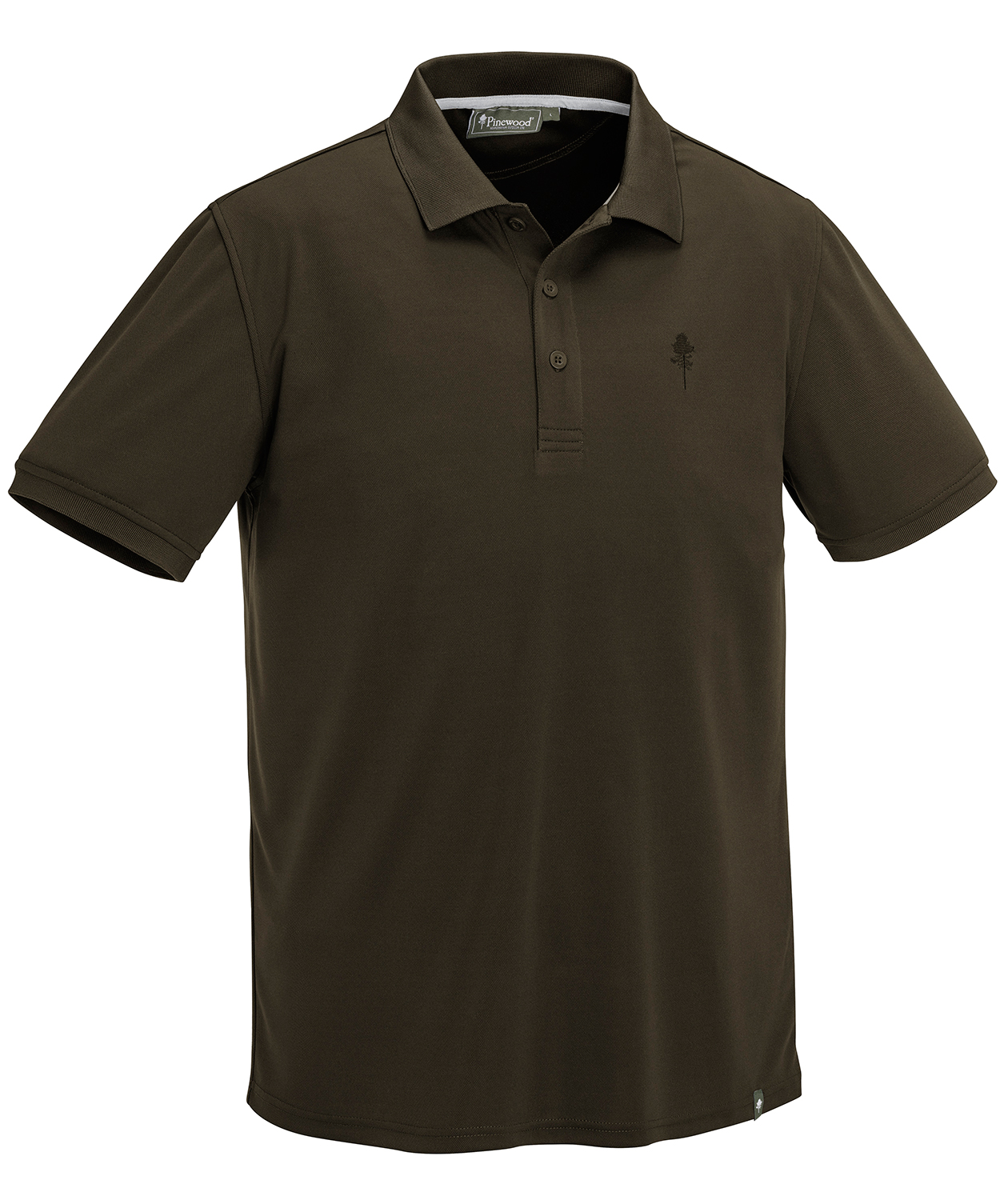 Pinewood  Ramsey polo T-shirt, Suede Brown, Suede Brown, swatch