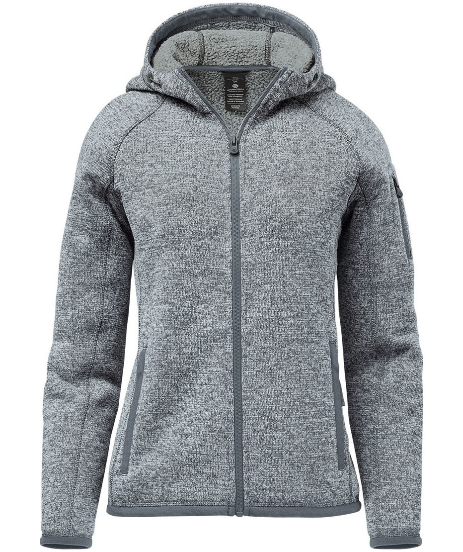 Stormtech Avalanche women's knitted jacket, Carbon, large image number 7