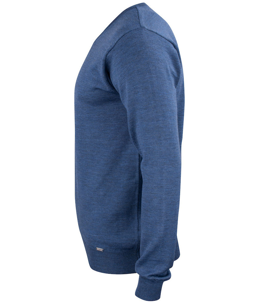 Cutter & Buck Everett Sweatshirt mit Merinowolle, Denim Melange, large image number 4