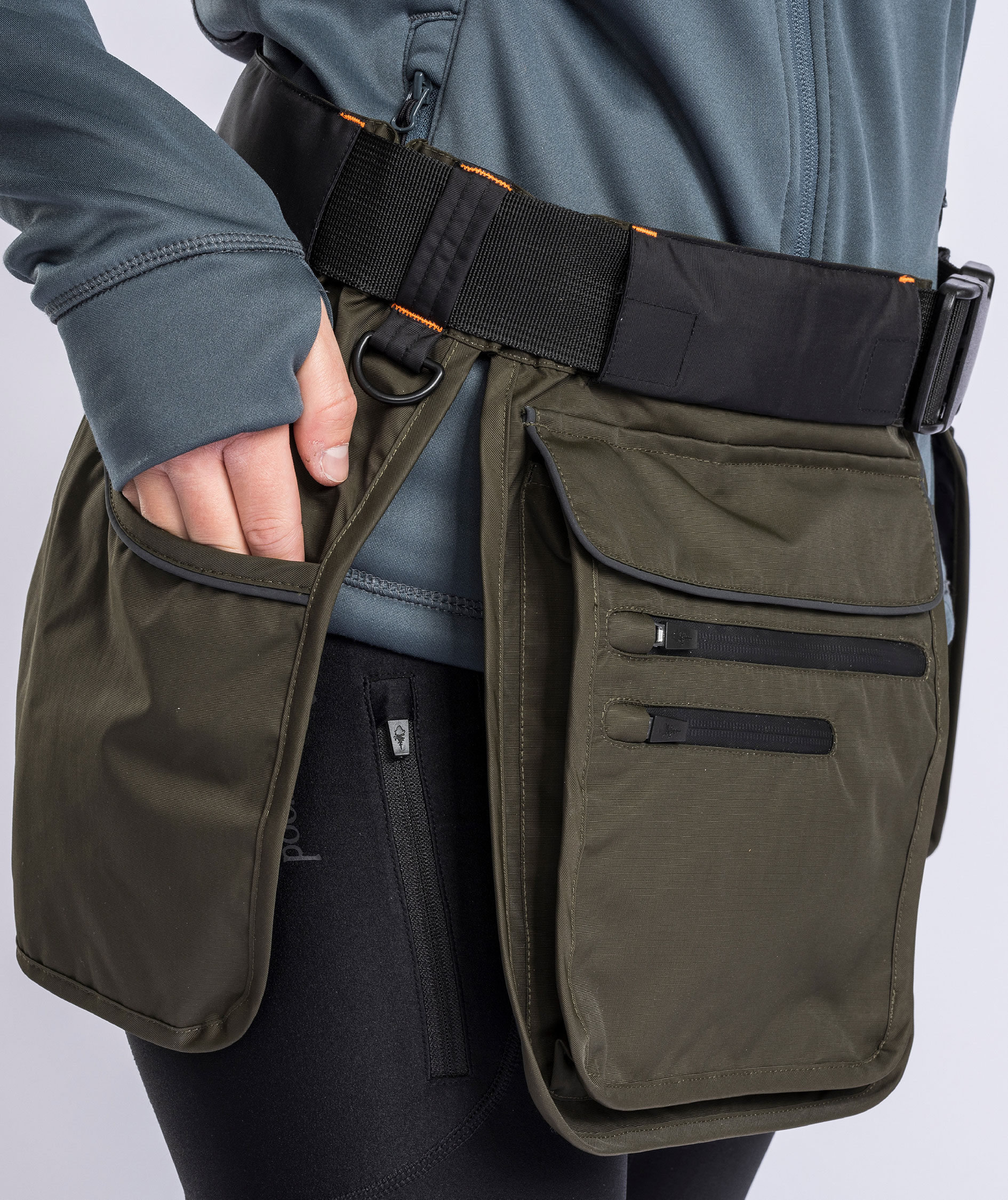 Pinewood Dog Sports Utility b&aelig;lte, Mossgreen/Black