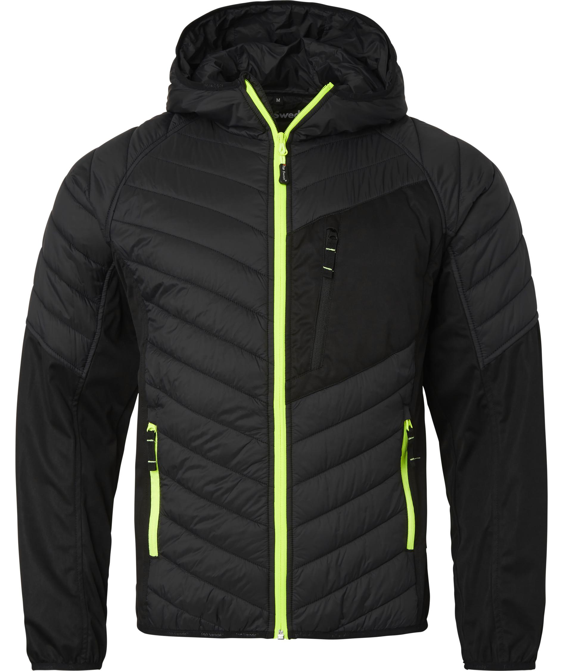 Top Swede vadderad jacka 355, Svart