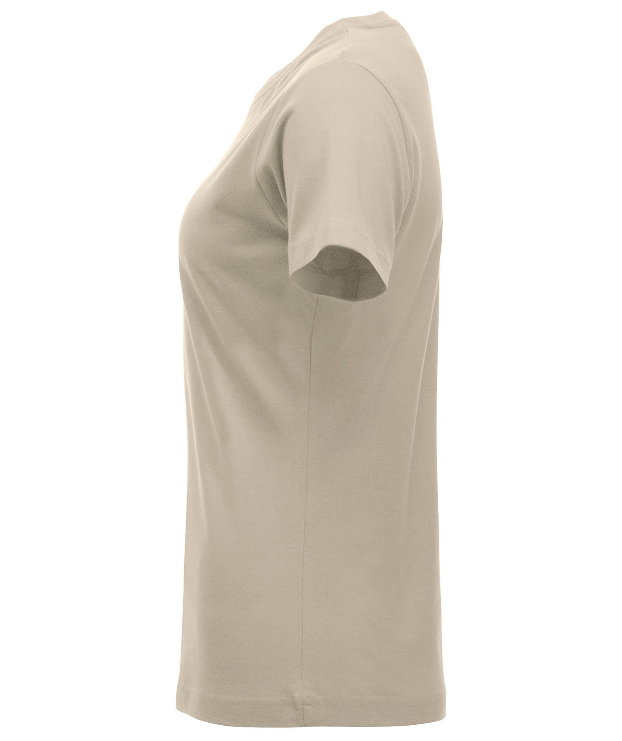 Clique New Classic dame T-shirt, Lys Khaki, large image number 1