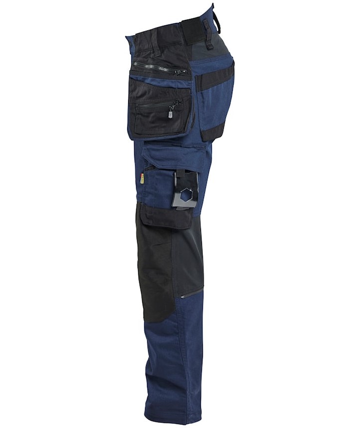Bl&aring;kl&auml;der Striker h&aring;ndv&aelig;rkerbukser, M&oslash;rk Marine/Sort, large image number 3