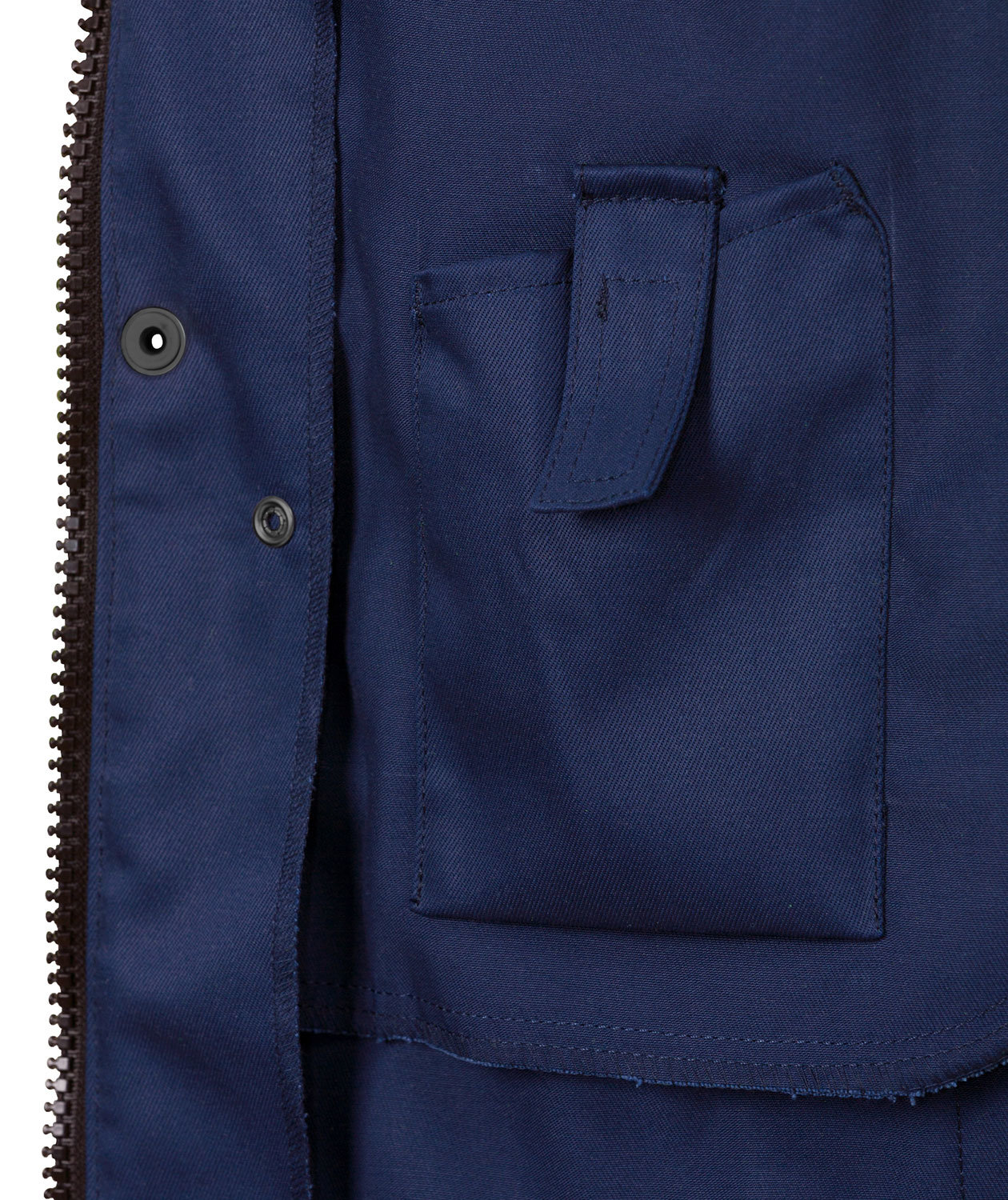 Fristads arbeidsjakke 4026, Hi-vis gul/marinebl&aring;, large image number 4