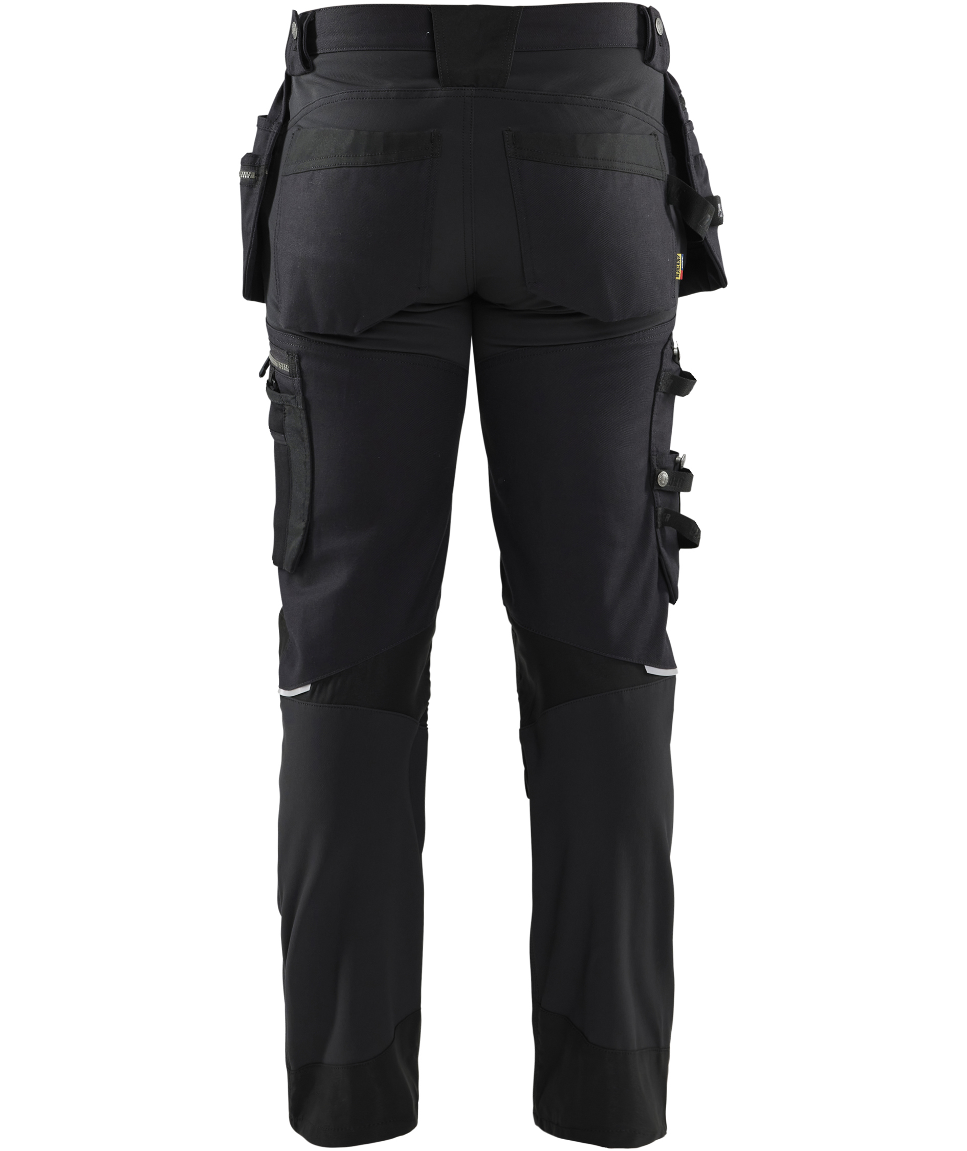 Bl&aring;kl&auml;der hantverksbyxa, Svart/Svart, large image number 2