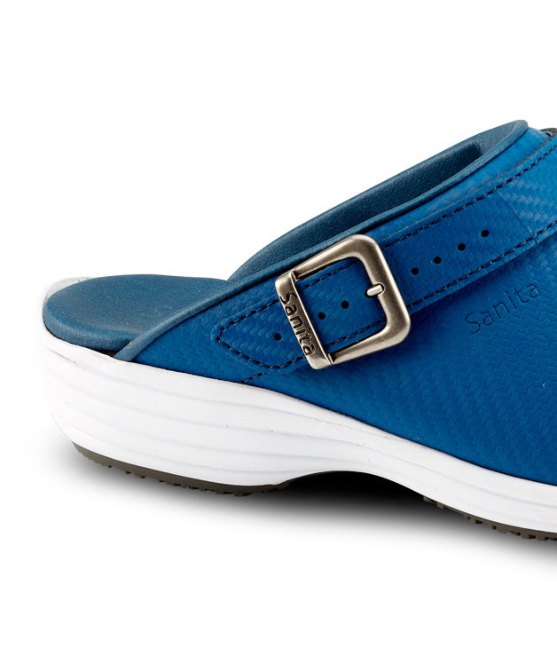 Sanita Wave Carbon women's clogs, Royal Blue