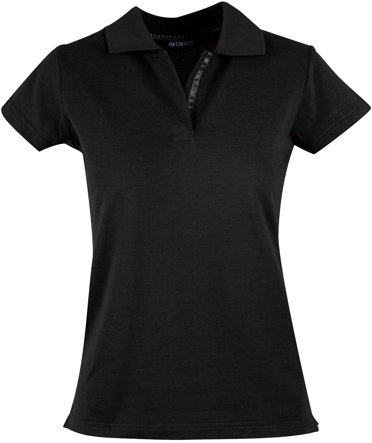 Camus Garda dame polo T-shirt, Sort