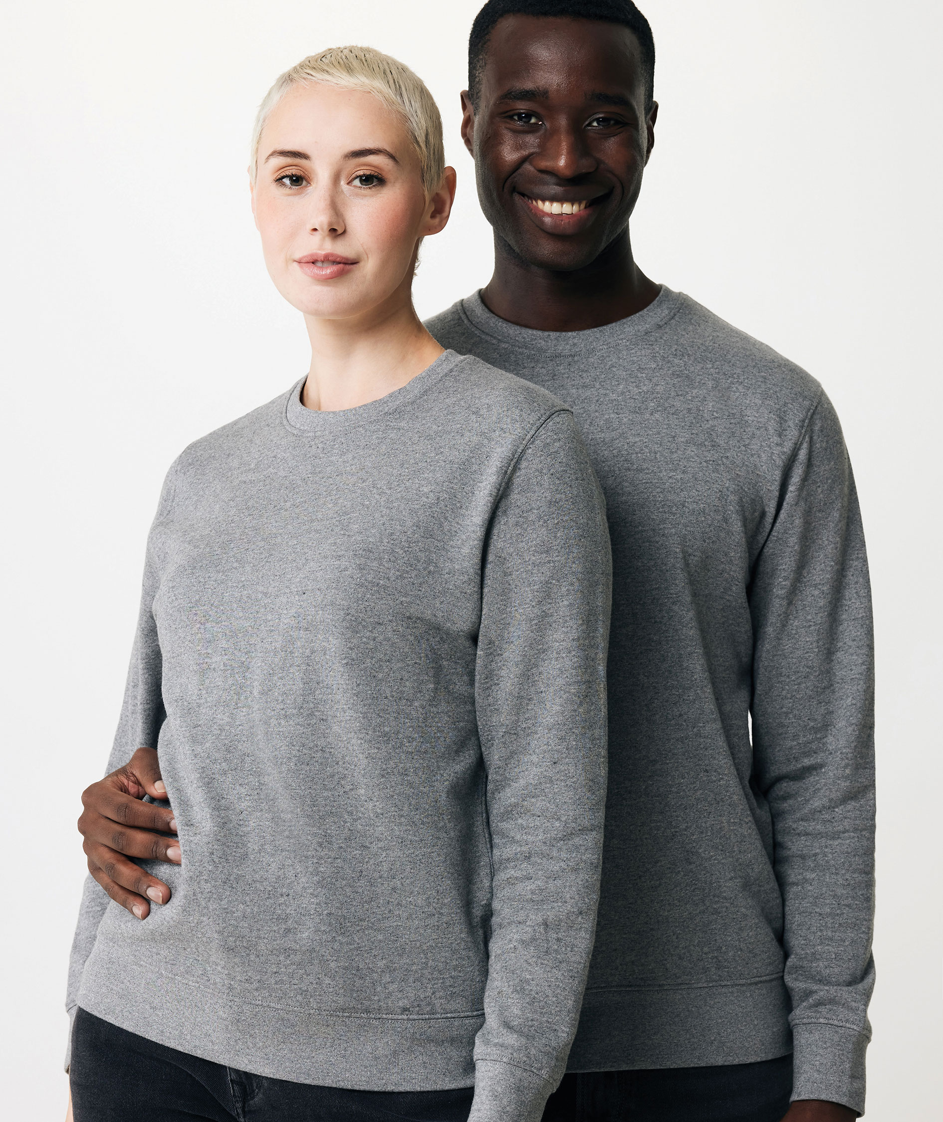 Iqoniq Etosha sweatshirt, Light Heather Anthracite, large image number 11