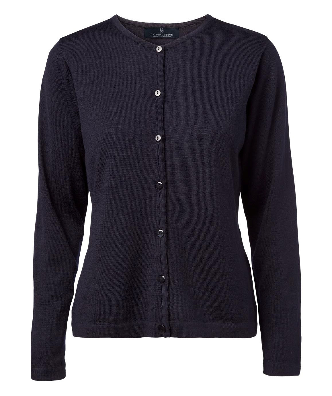 CC55 Copenhagen Stickad cardigan dam, Navy
