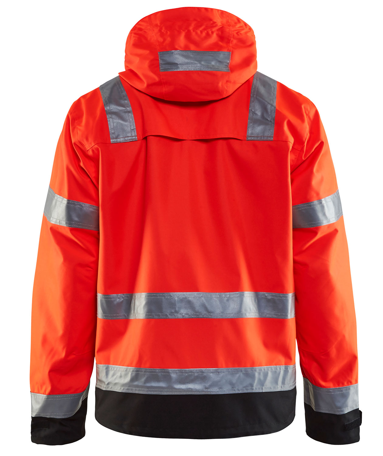 Bl&aring;kl&auml;der skaljakke, Hi-vis&nbsp;R&oslash;d/Sort, large image number 1
