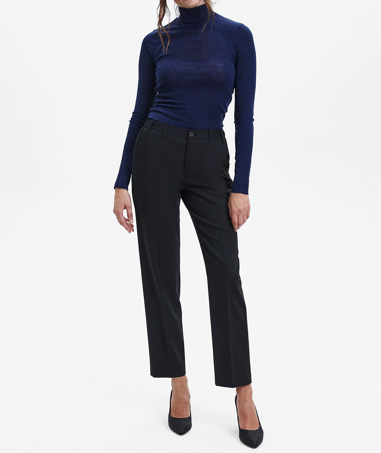 Sunwill Traveller Bistretch Comfort fit damebukse, Svart, large image number 1