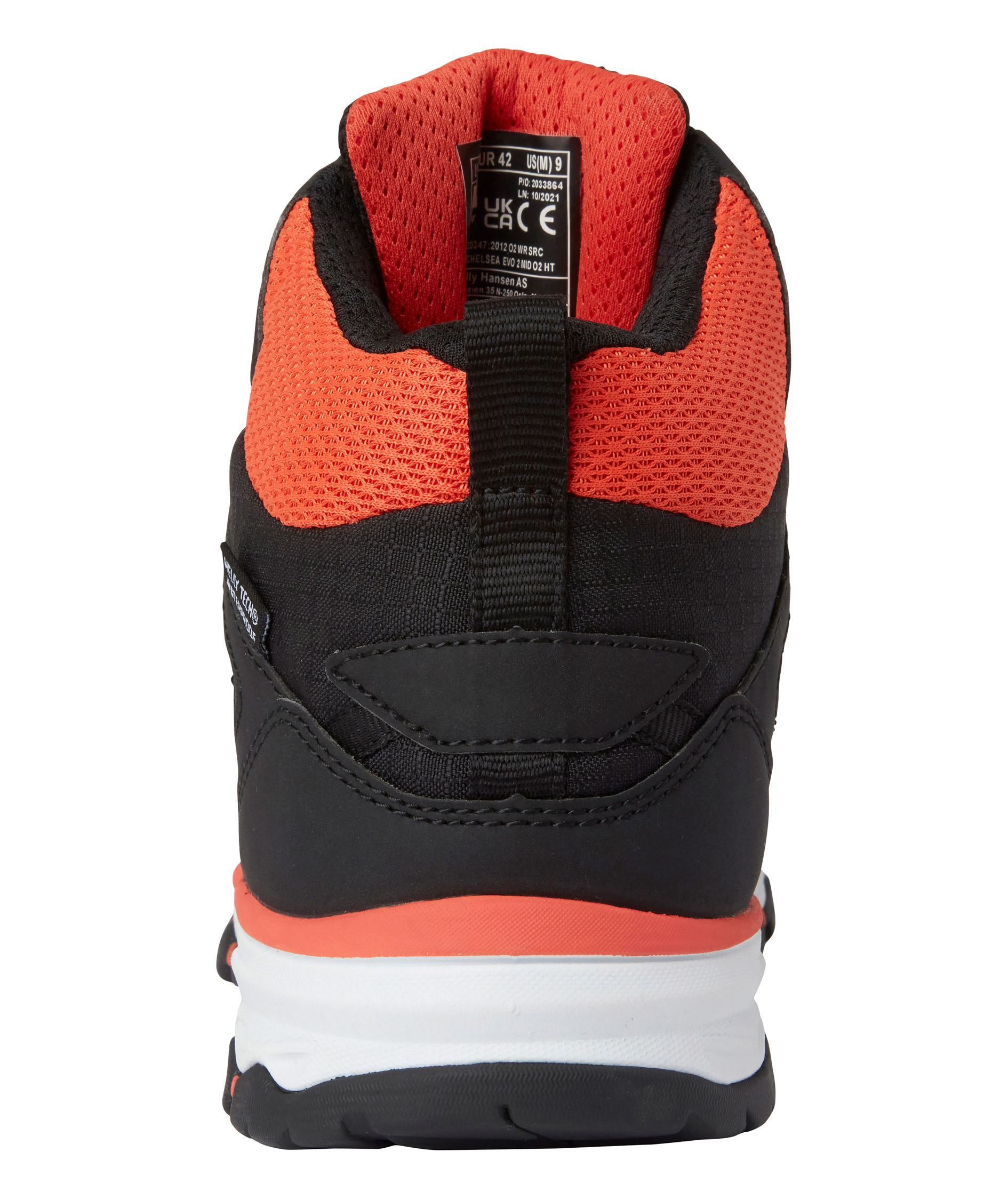 Helly&nbsp;Hansen Chelsea Evo 2 Mid Arbeitsstiefeletten O2, Black/Orange, large image number 4