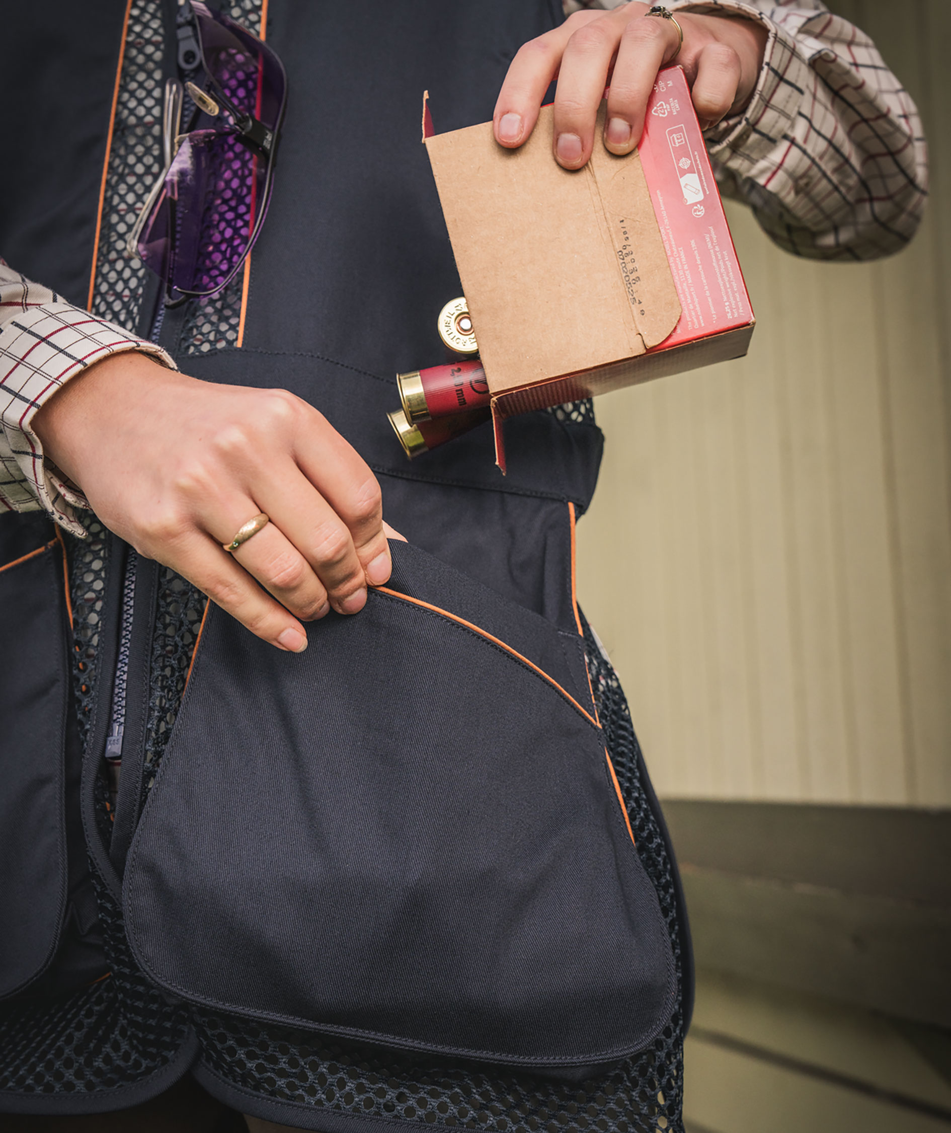 Seeland Skeet Ivy Limited Edition women's shooting vest, Dark Sapphire, large image number 8