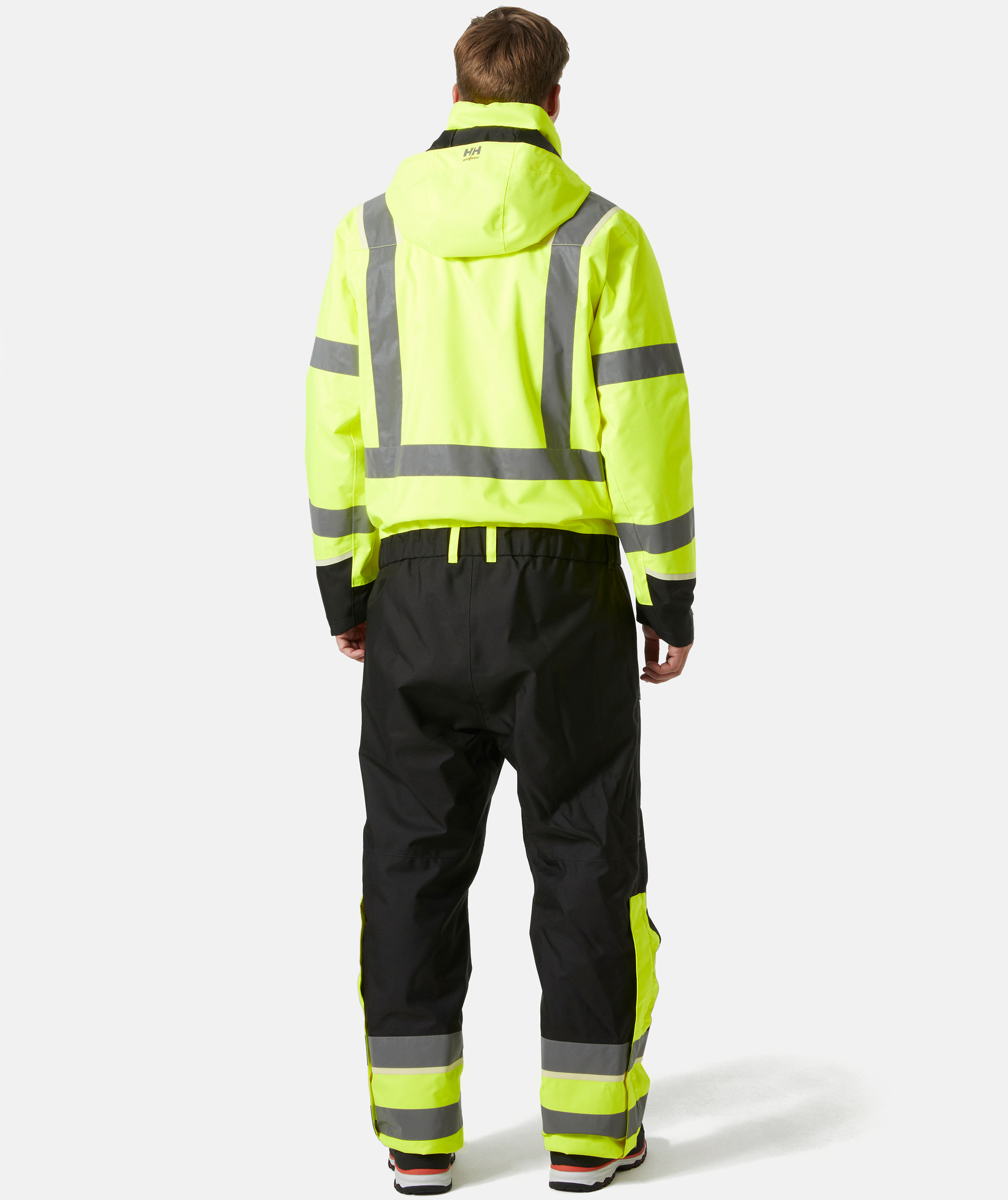 Helly Hansen UC-ME vinteroverall, Varsel Gul/Ebony, large image number 3
