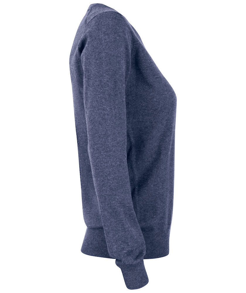 Cutter & Buck Oakville Damen Crewneck, Navy melange, large image number 2