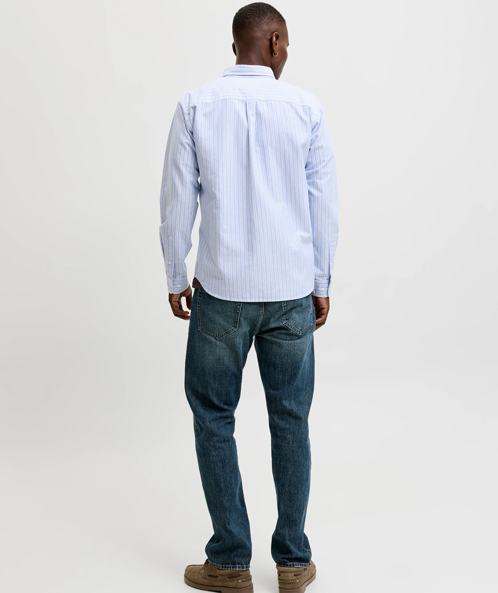 Jack & Jones JJEHARVEY OXFORD Regular fit shirt, Infinity, large image number 3