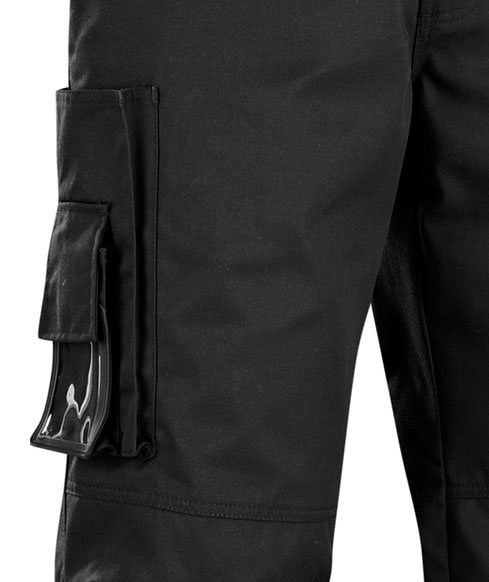 Bl&aring;kl&auml;der servicebyxa, Svart, large image number 3