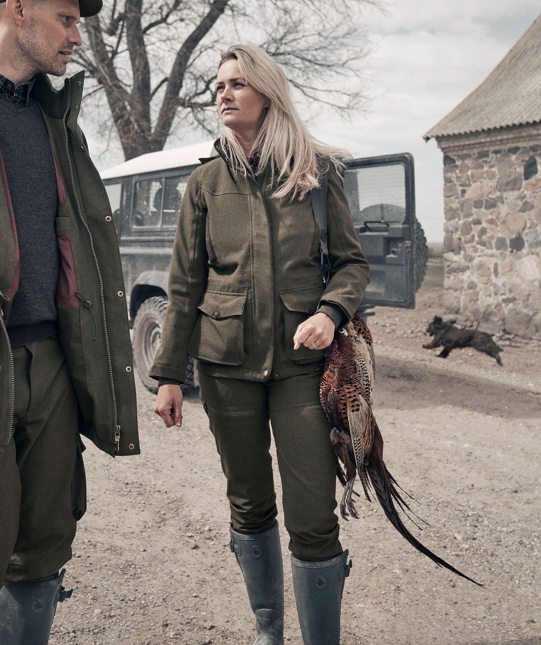 Seeland Woodcock Advanced byxa dam, Shaded olive