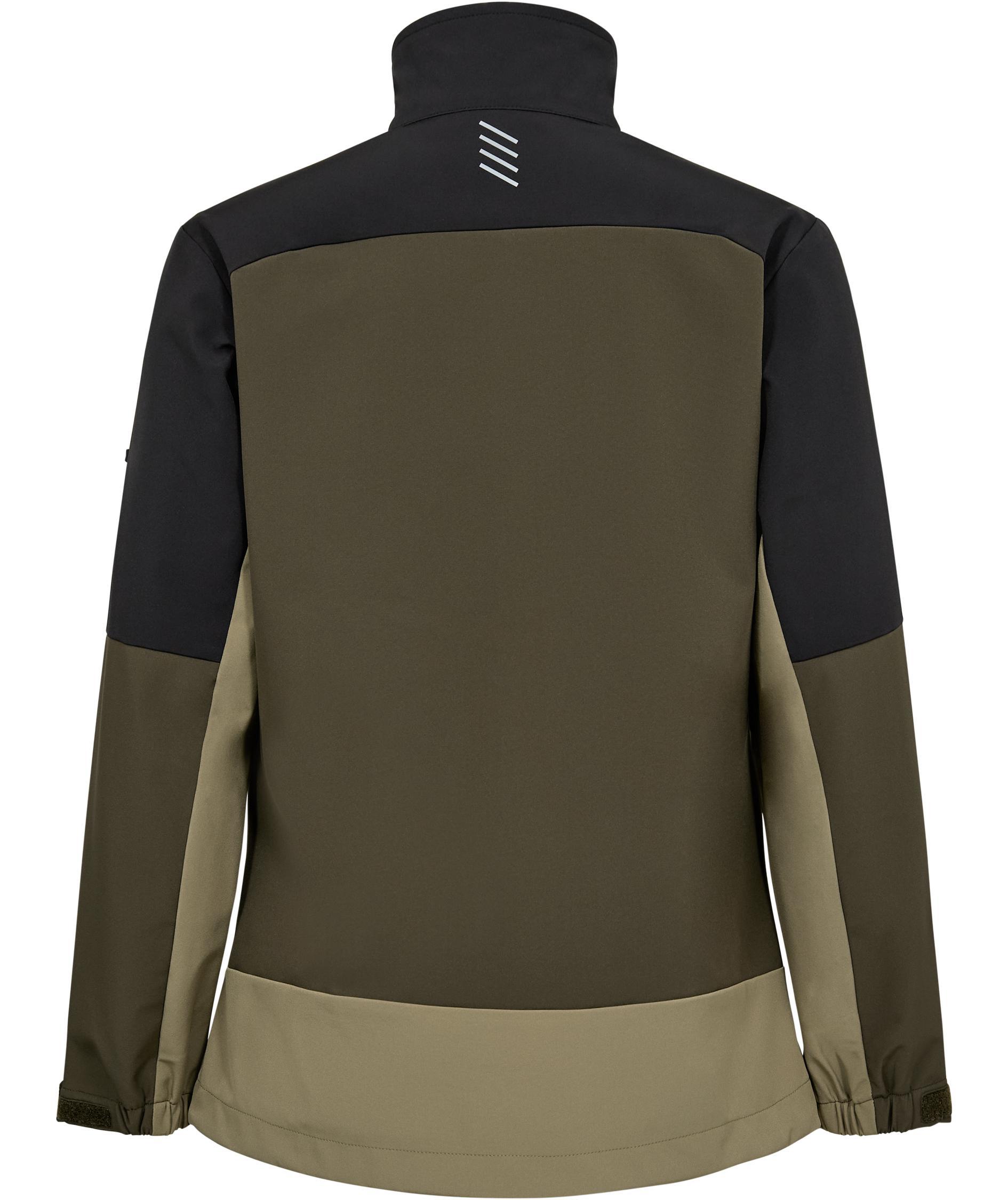 Engel Entire softshelljacka dam, Forest Green/Black, large image number 3