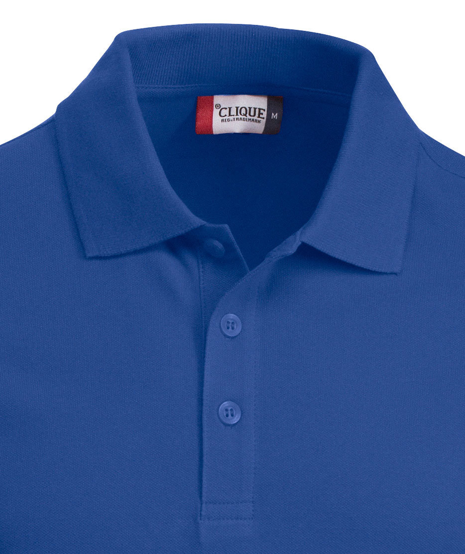 Clique Classic Lincoln polo t-shirt, Bl&aring;, large image number 1