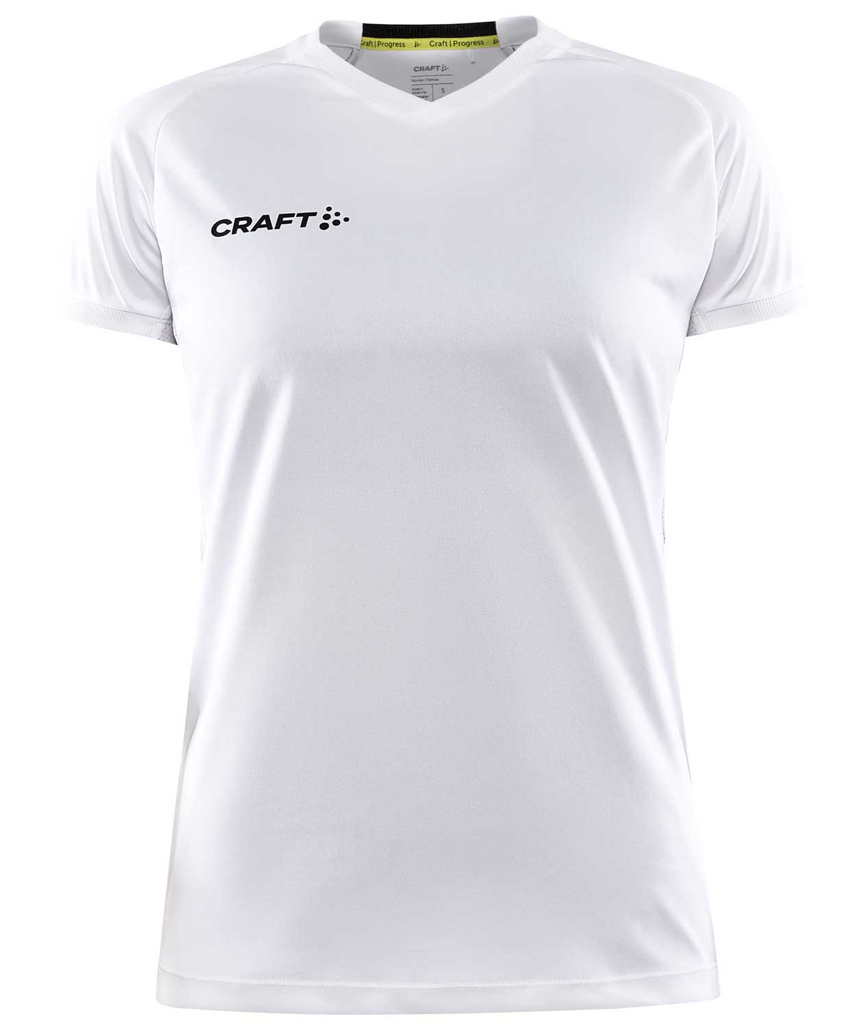 Craft Progress 2.0 Solid Jersey dame T-shirt, Hvid, Hvid, swatch