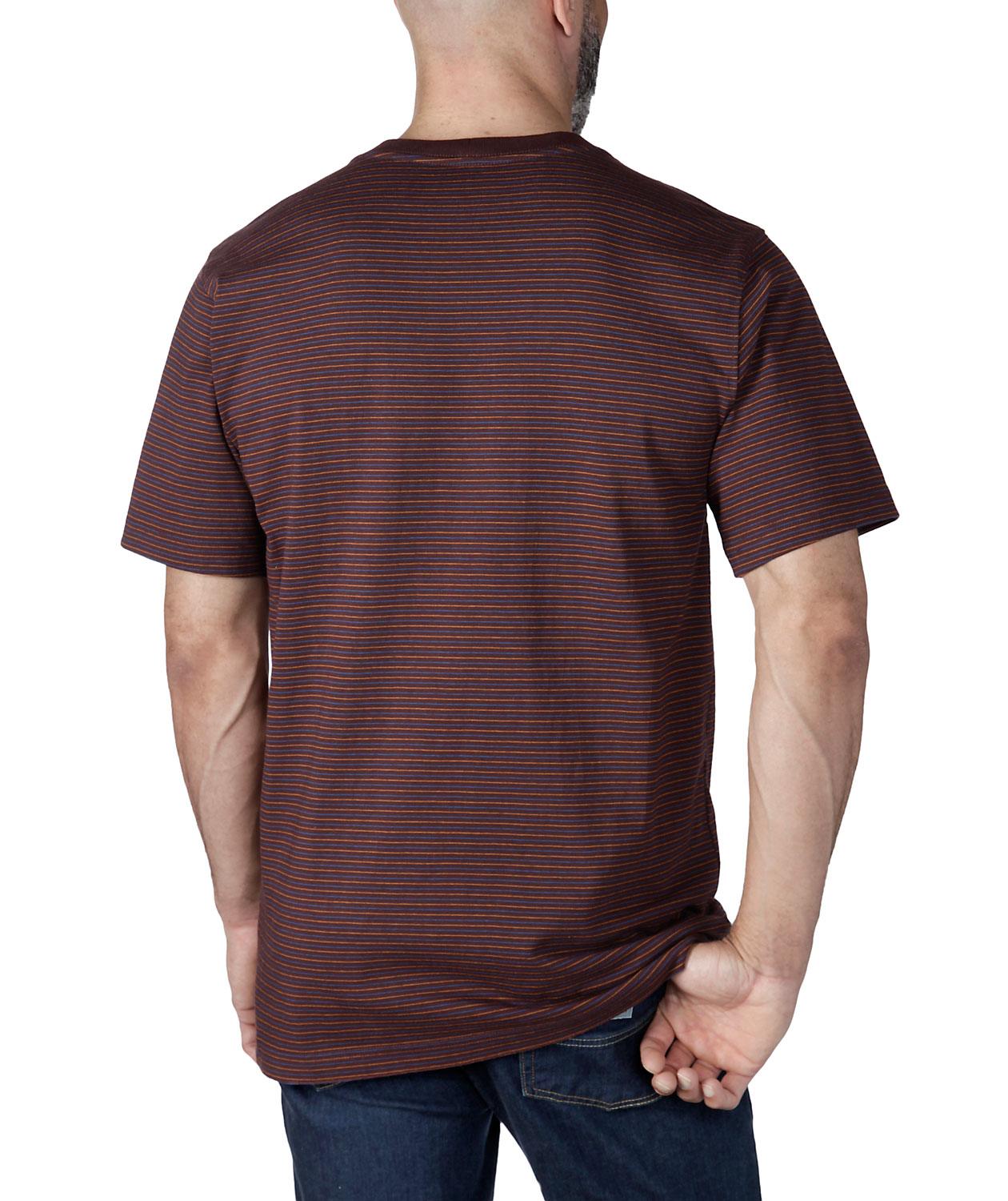 Carhartt T-shirt, Port Stripe, large image number 2