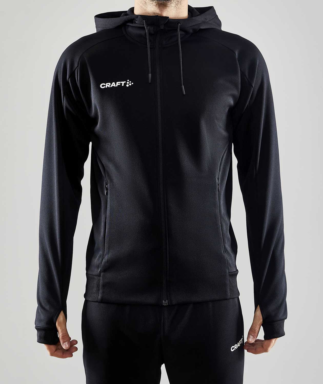 Craft Evolve hoodie, Svart