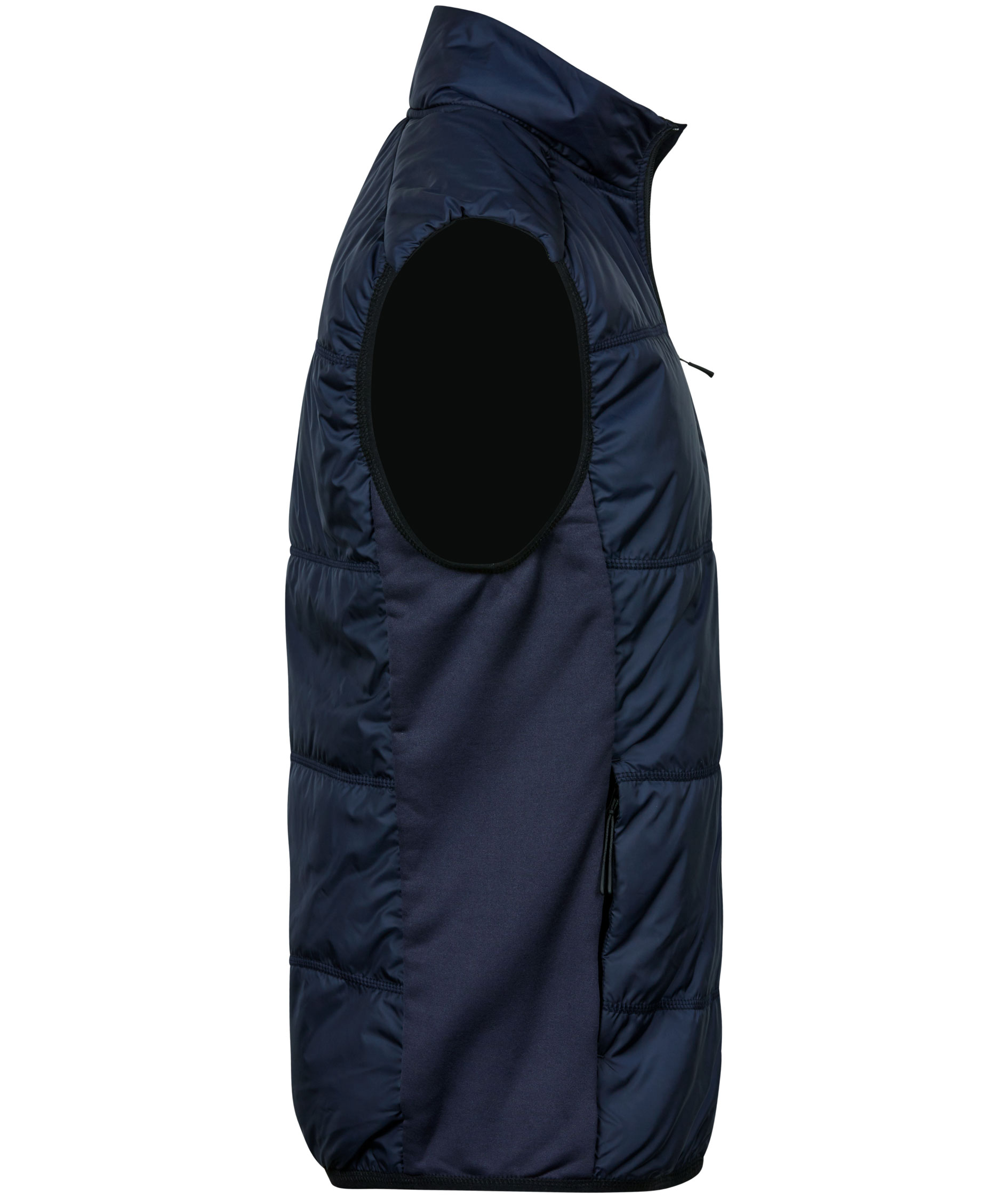 Tee Jays hybrid stretch quilted vest, Navy, large image number 3