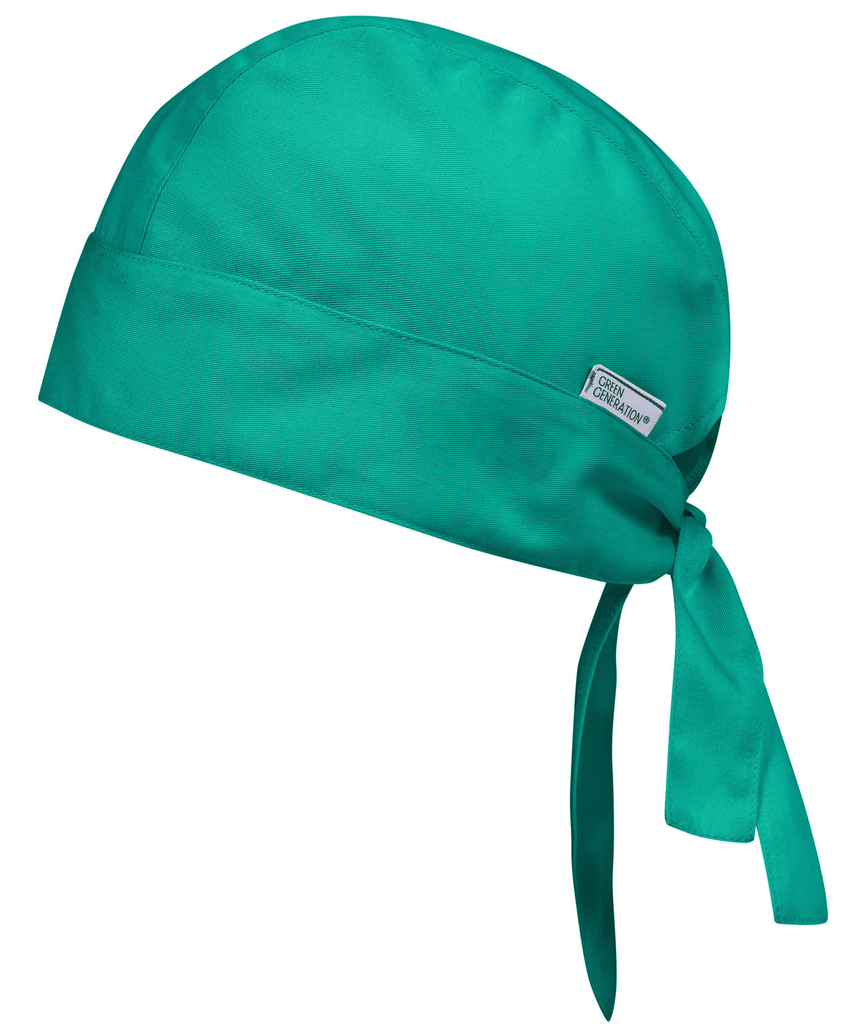 Karlowsky Essential bandana, Smaragdgr&ouml;n, Smaragdgr&ouml;n, large image number 2