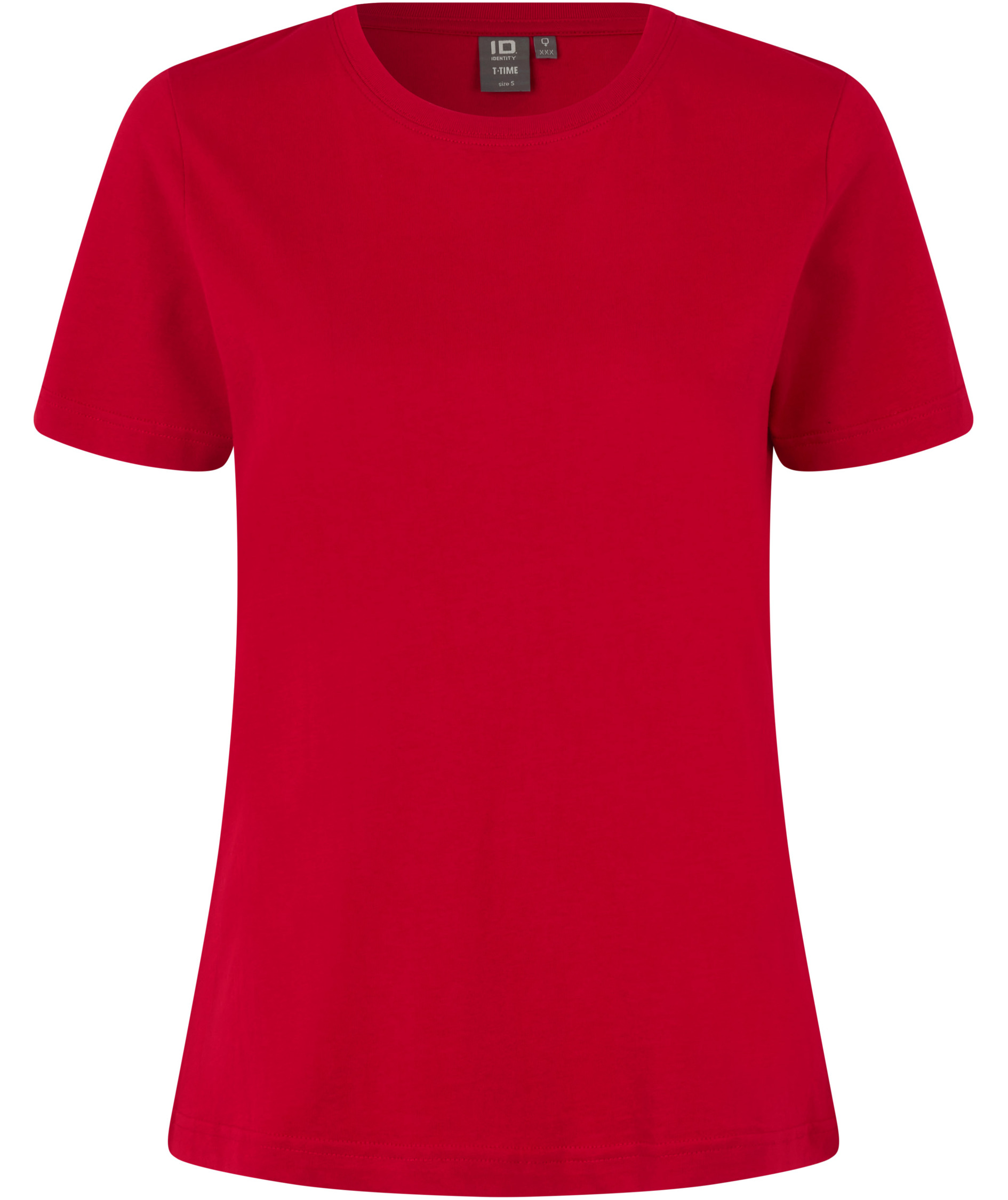ID T-Time T-shirt dam, R&ouml;d, R&ouml;d, swatch
