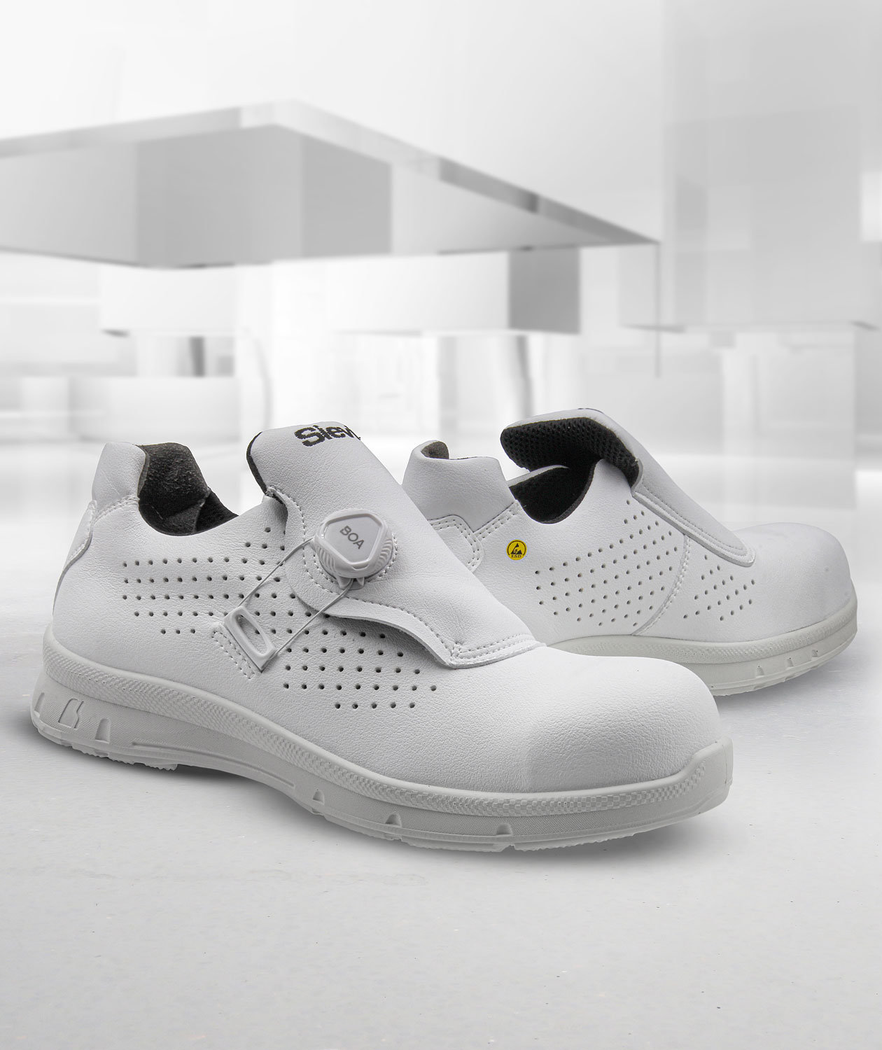 Sievi Vent White Roller safety shoes S1