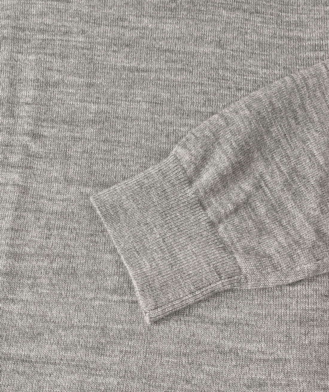 Nimbus Ashbury stickad tr&ouml;ja dam med merinoull, Gr&aring; melange, large image number 3