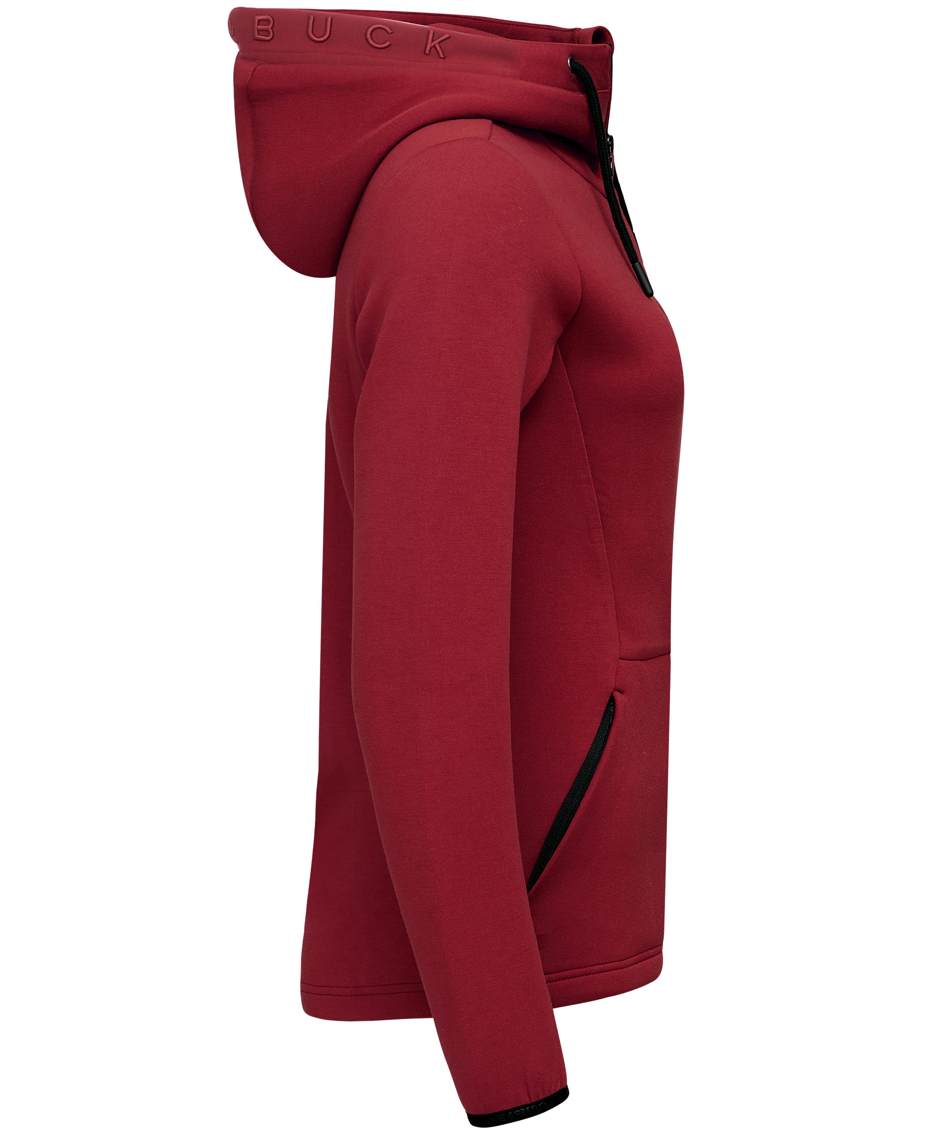 Cutter & Buck Pemberton Hood Zip dam, Vinr&ouml;d, large image number 2