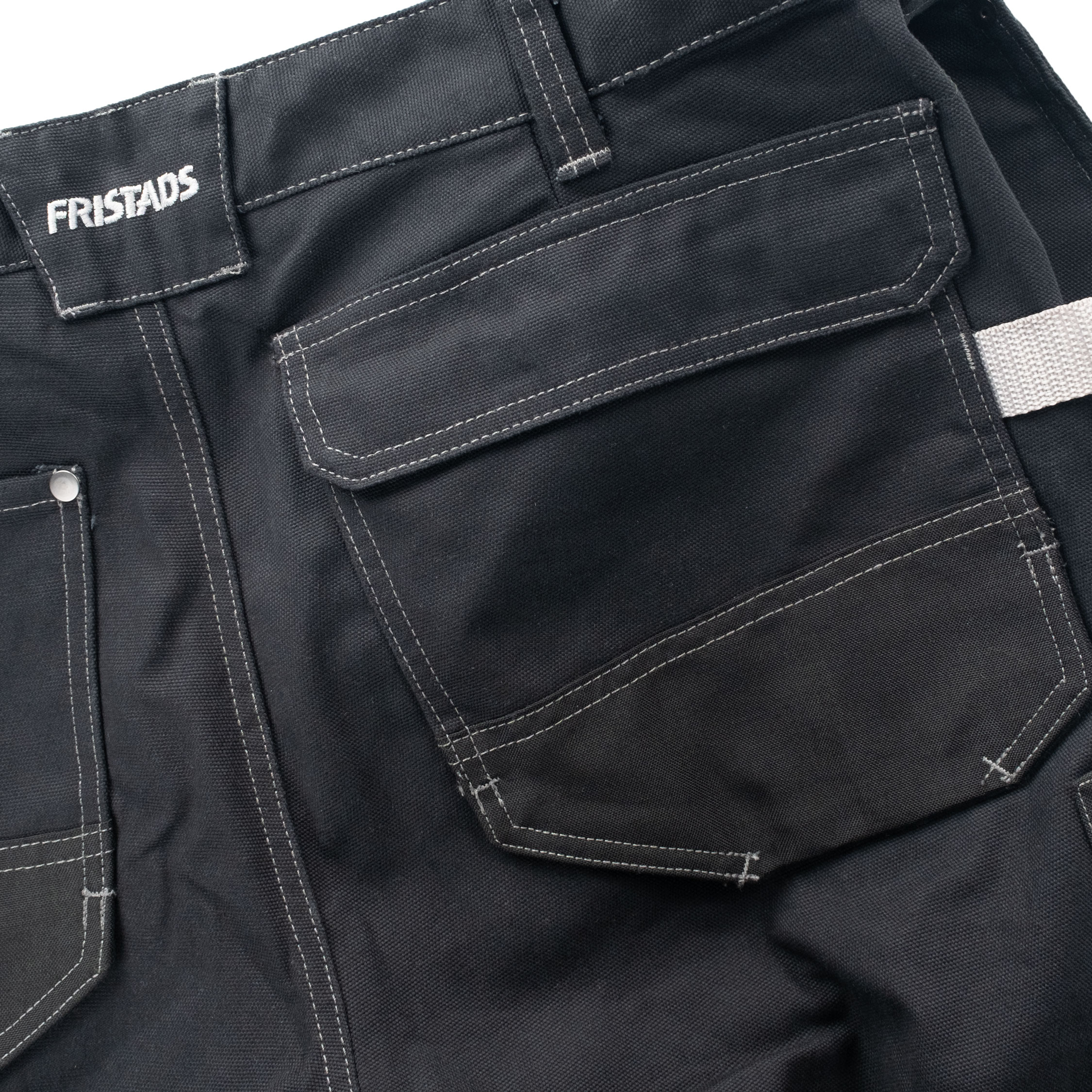 Fristads Gen Y h&aring;ndv&aelig;rkerbukser 2122, Sort, large image number 10