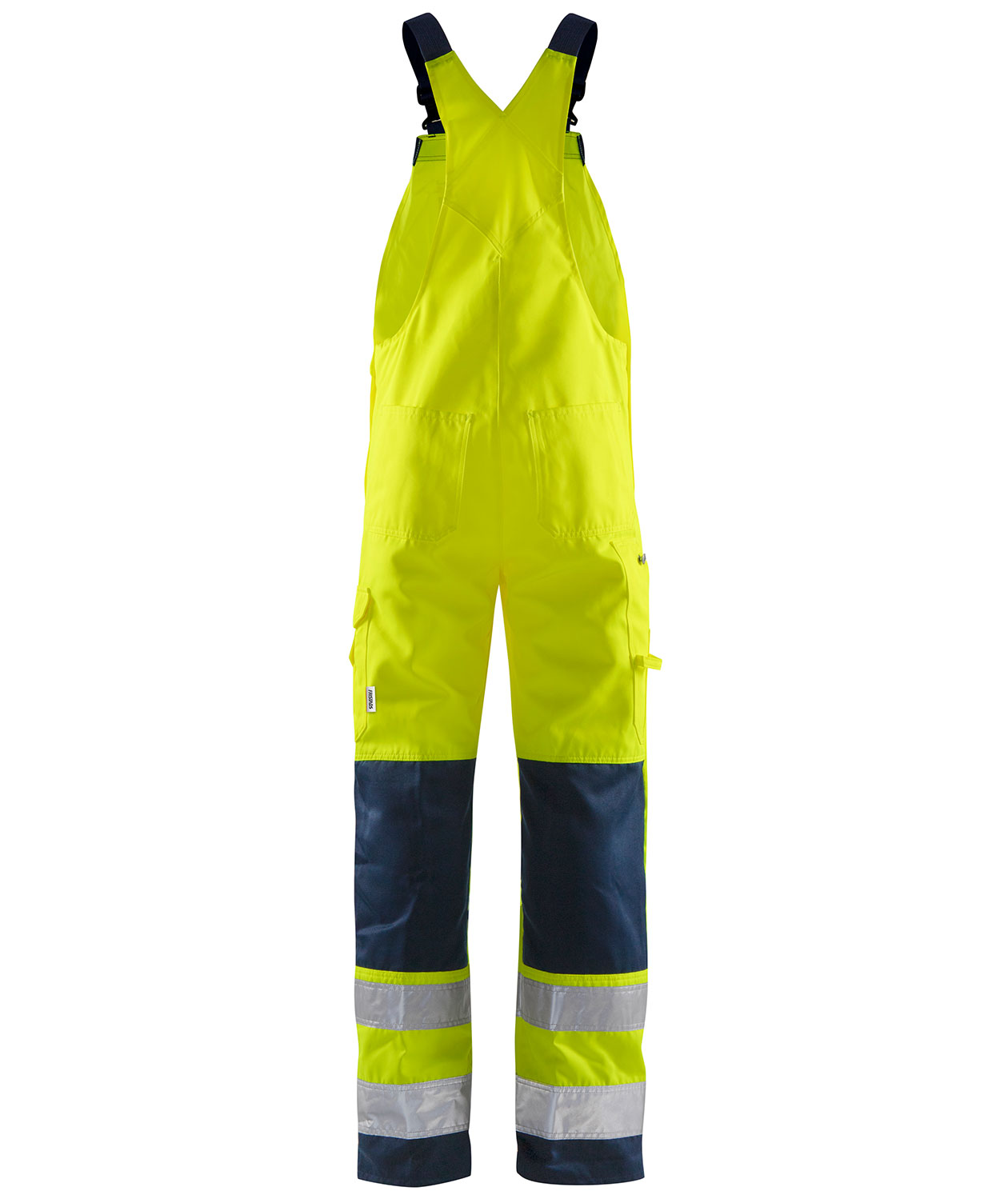 Fristads Arbeitslatzhose 1001, Hi-Vis gelb/marine, large image number 1
