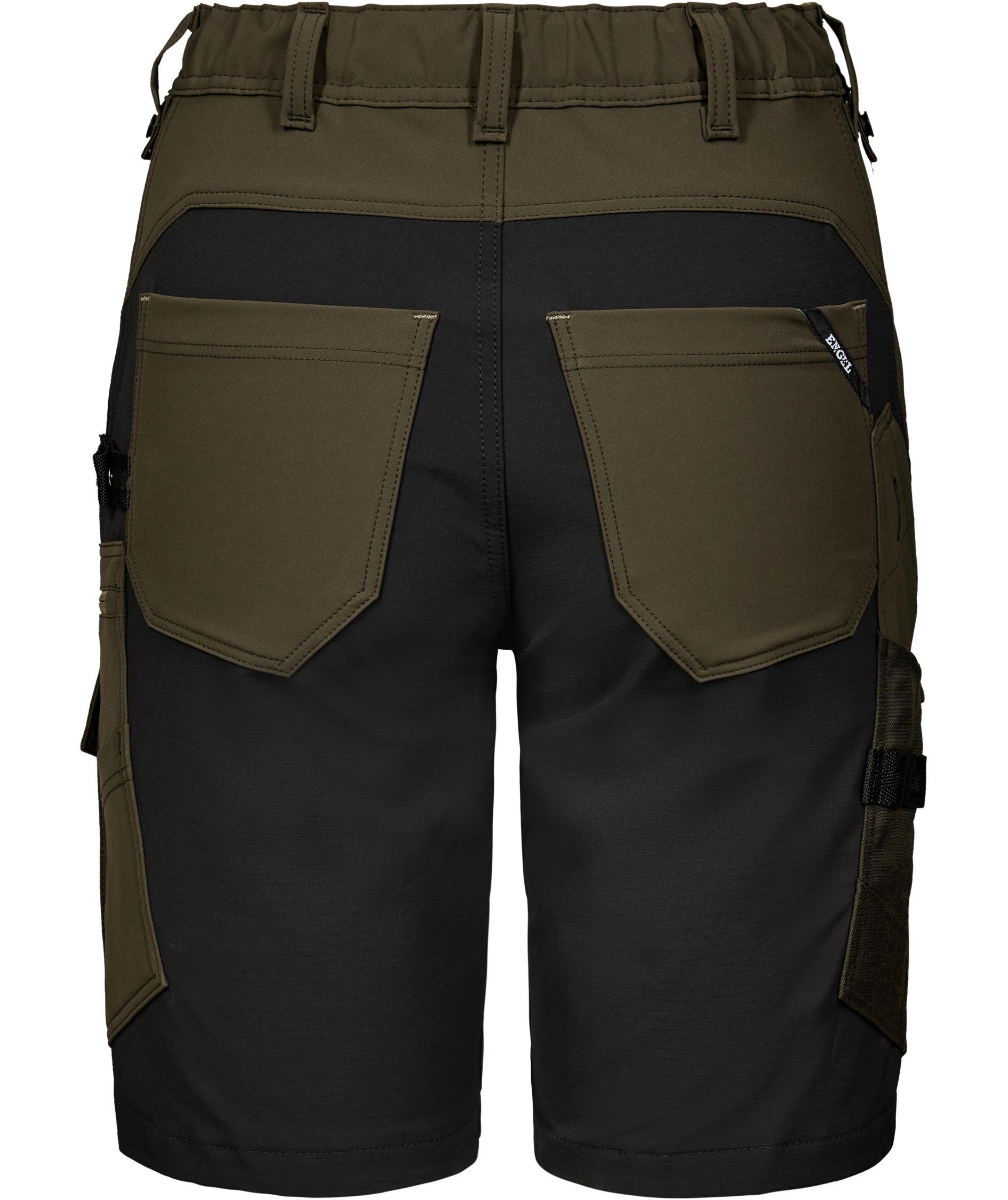 Engel Entire Damen Arbeitsshorts full stretch, Forest Green/Black, large image number 3