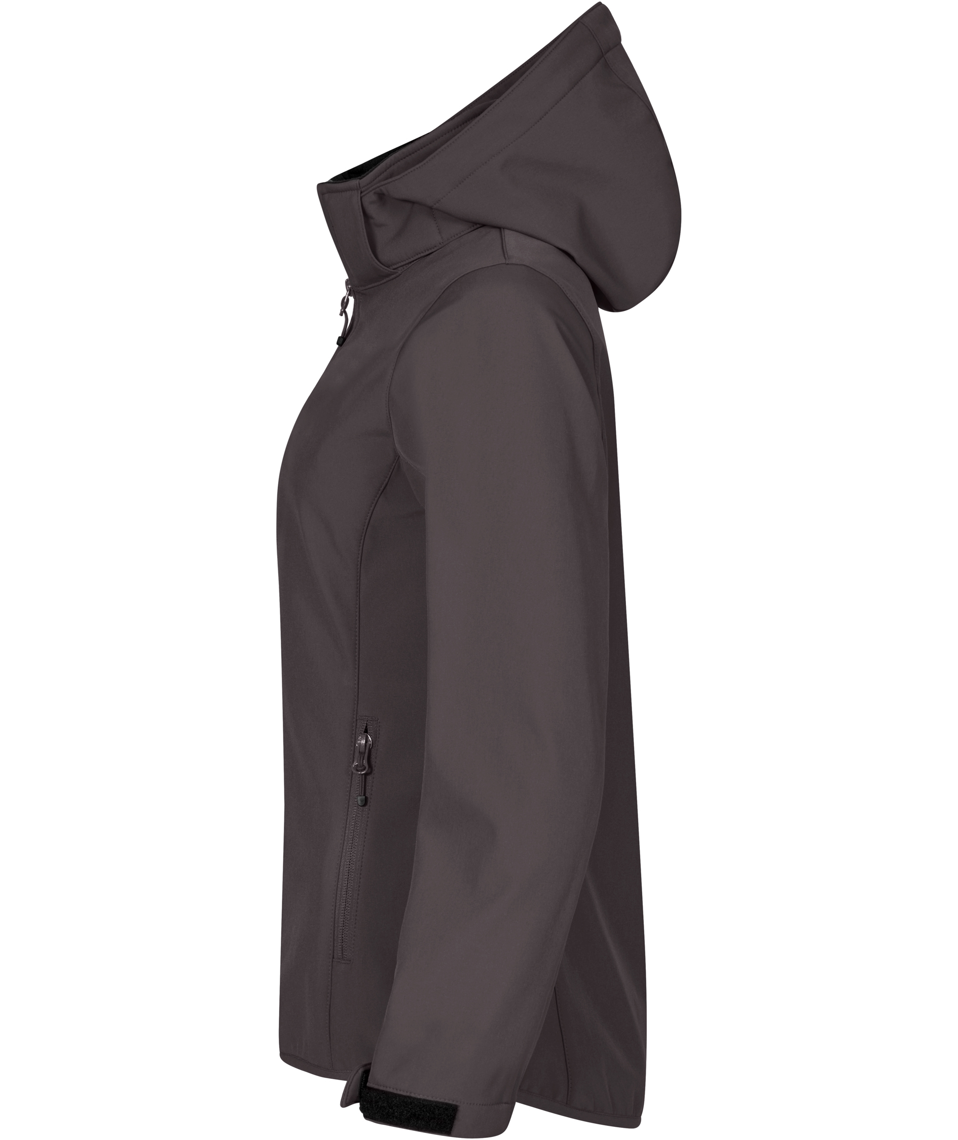 Clique Classic women's softshell jacket, Dark Grey, large image number 3