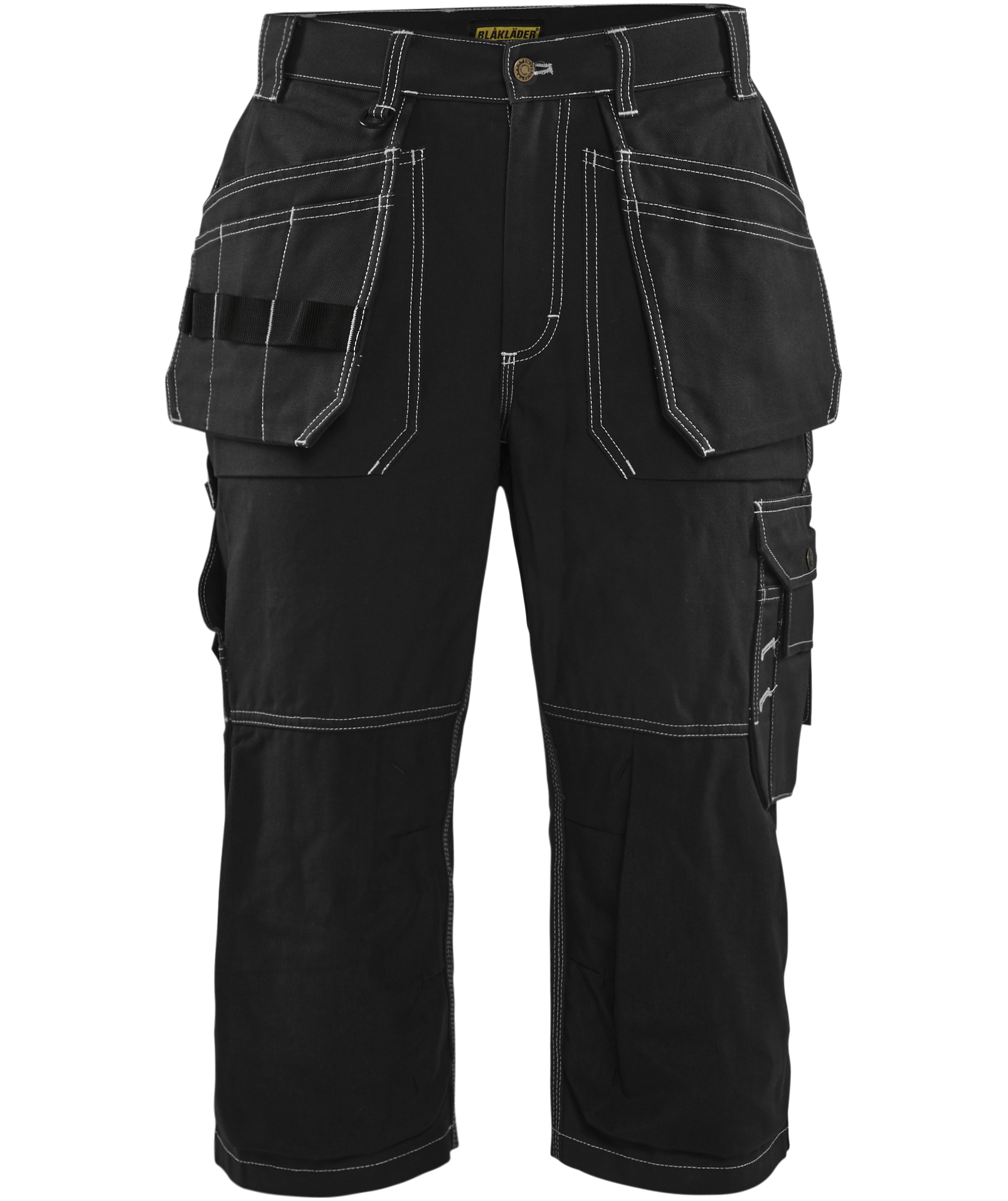 Bl&aring;kl&auml;der hantverkspiratbyxa, Svart